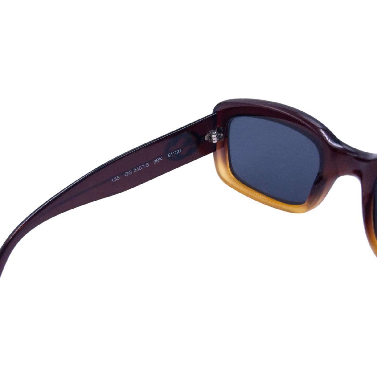 Gucci Vintage Gucci Gradient Sunglasses Size ONE SIZE - 6 Thumbnail