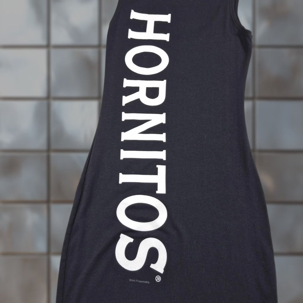 Vintage Hornitos Dress Womens Small Black Bodycon Sleeveless Scoop Neck Party Club Size S / US 4 / IT 40 - 1 Thumbnail