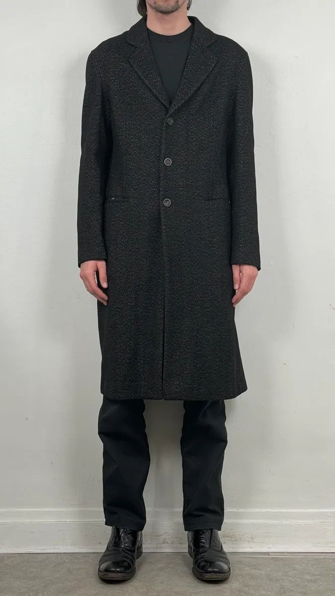 Emporio Armani AW2005 Emporio Armani Trench Wool Obscure Coat Size US S / EU 44-46 / 1 - 2 Thumbnail