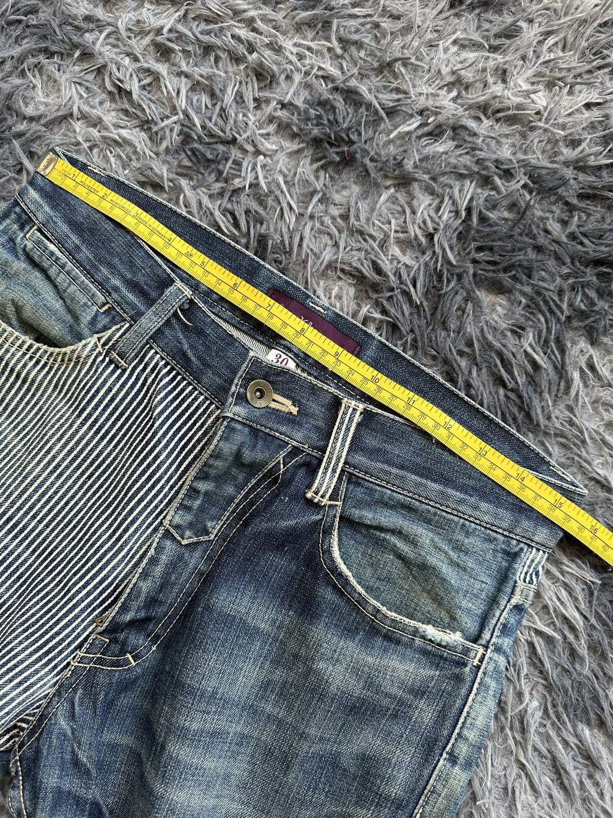 Japanese Brand Y2k KELEN Japan patchwork vintage style jeans Size US 30 / EU 46 - 12 Thumbnail