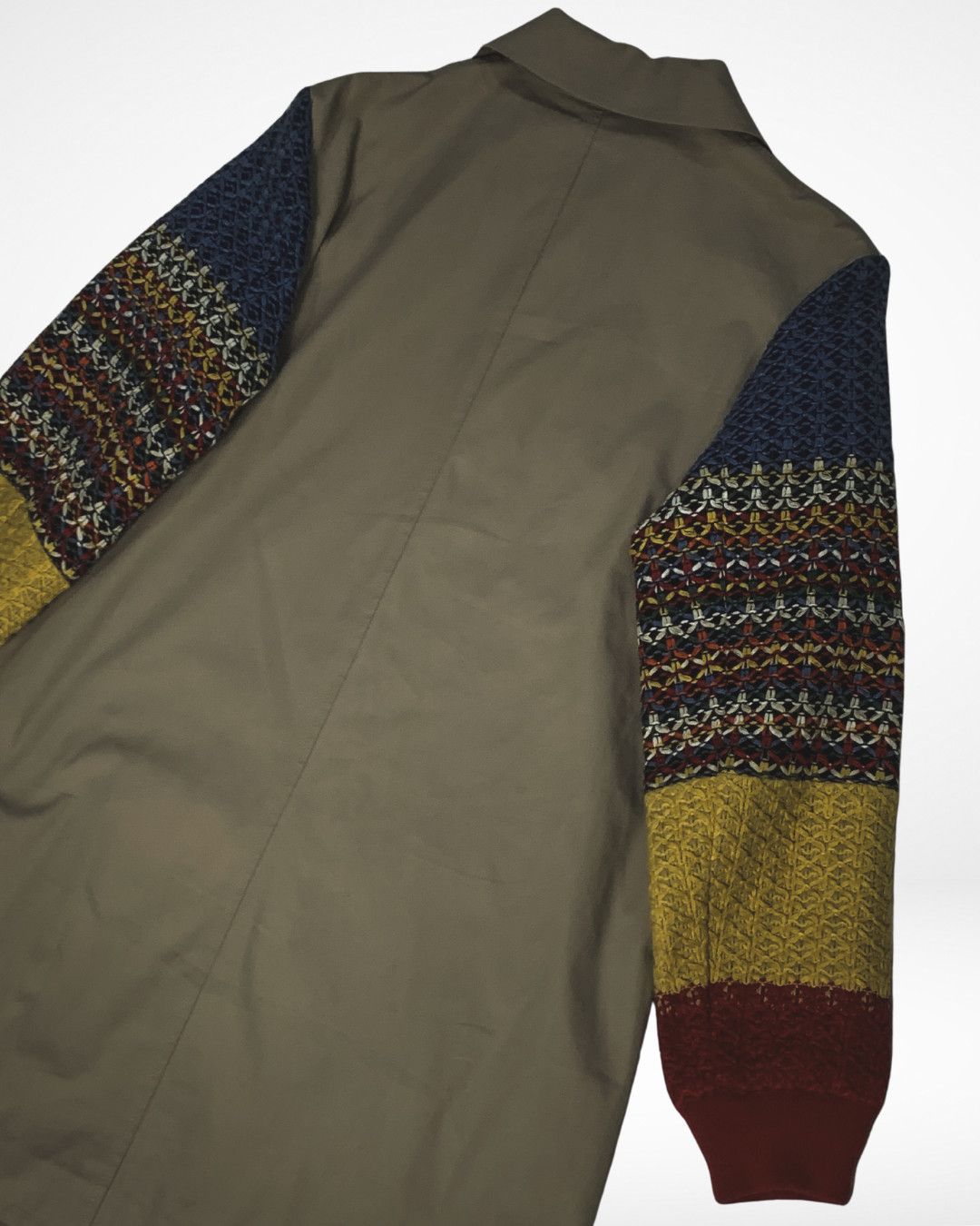 PHENOMENON S/S 14 Phenomenon Hybrid Knitted Trench Coat Jacket Size US S / EU 44-46 / 1 - 9 Thumbnail