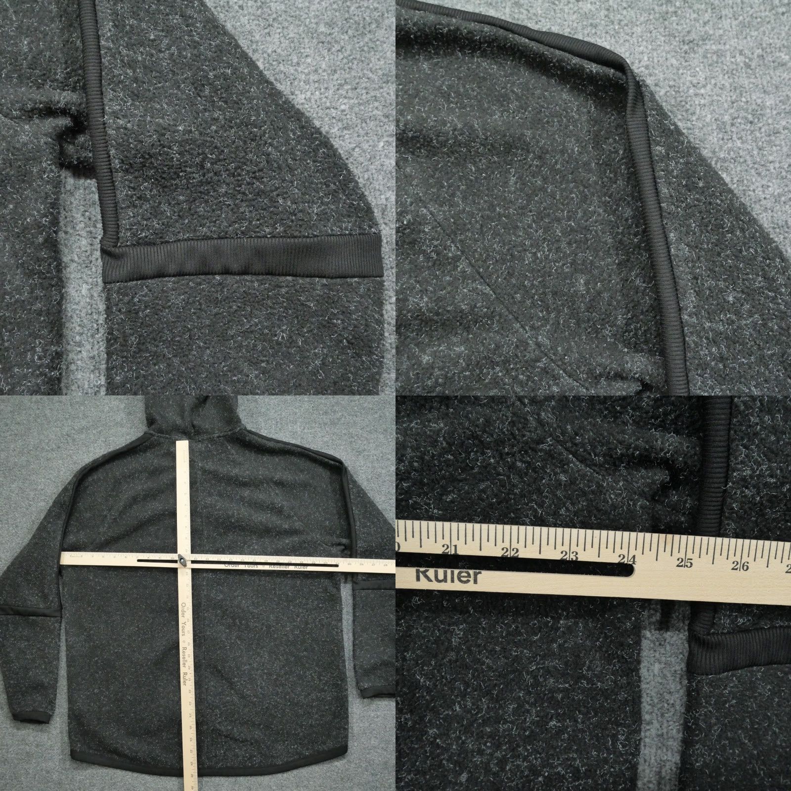 Nike VINTAGE Nike Hoodie Men XL Black 90s Full Zip Fleece Therma Hooded Regular Size XL Black Nike Hoodie Mens 90s Size US XL / EU 56 / 4 - 8 Thumbnail