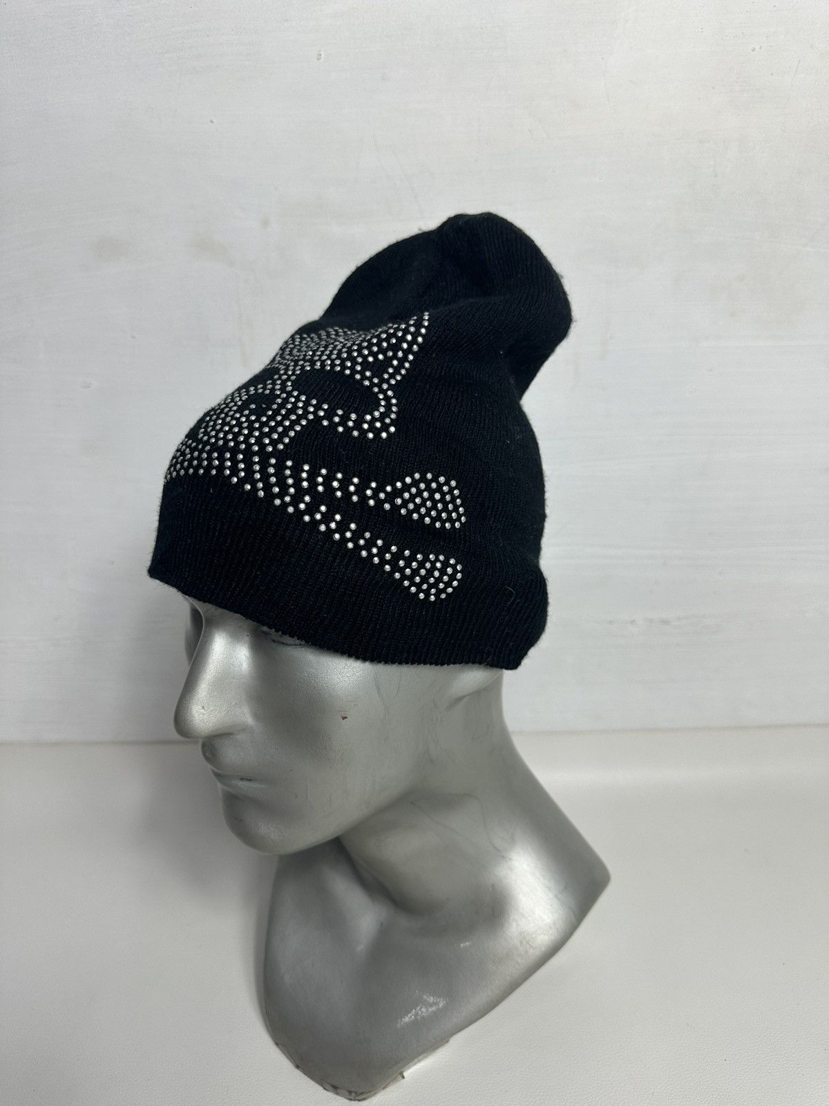 Japanese Brand Skull Skeleton Punk Bondage Design Beanie hats Size ONE SIZE - 4 Thumbnail