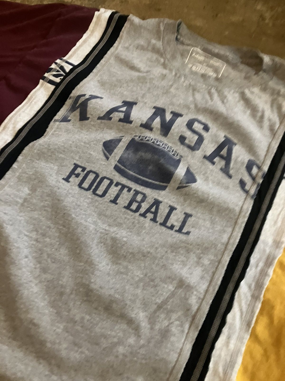 Needles Needles ‘Kansas Football’ Rework Tee Size US XL / EU 56 / 4 - 2 Thumbnail