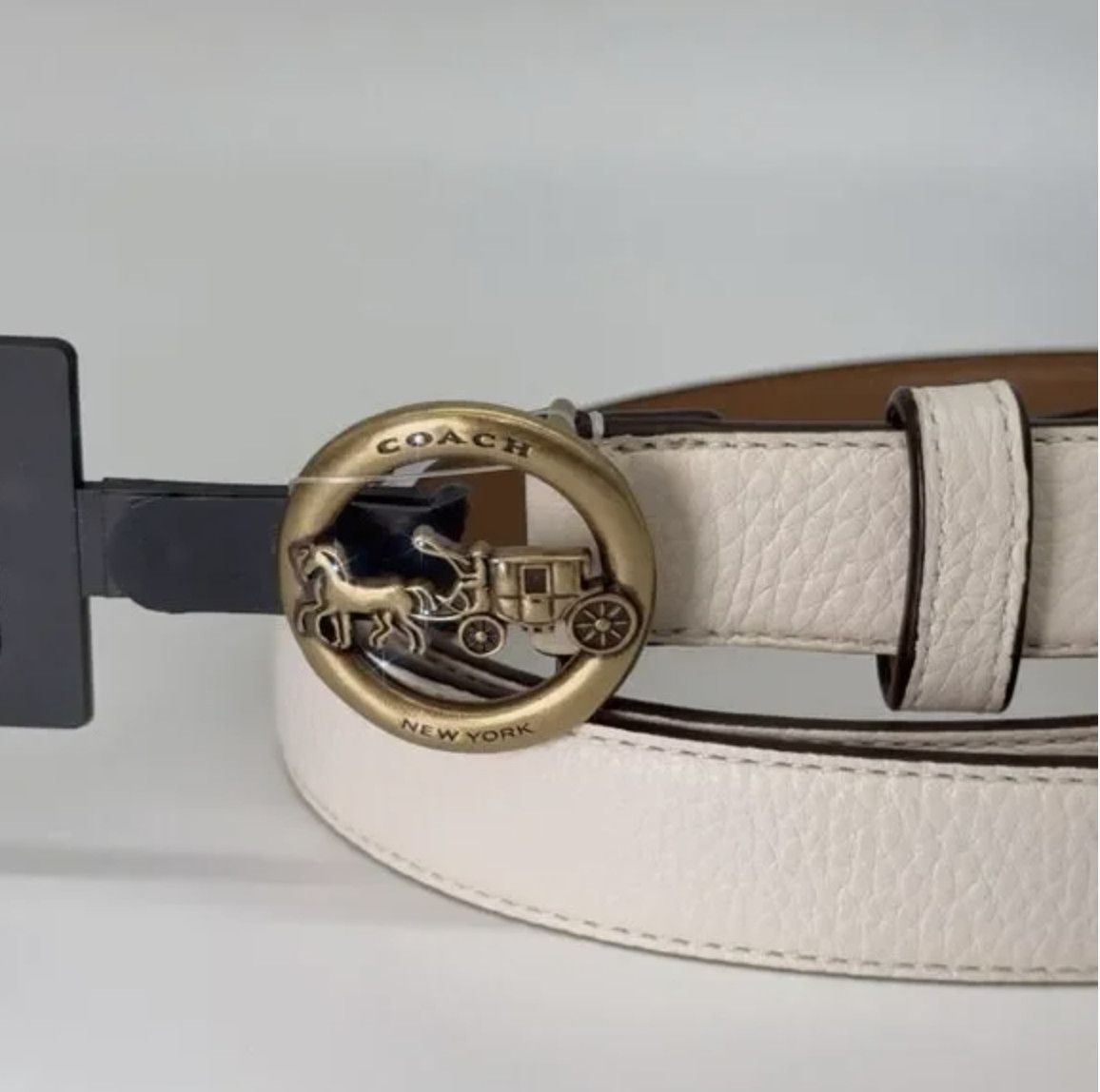 Coach Horse And Carriage Belt 25mm F78181 Size ONE SIZE - 2 Thumbnail