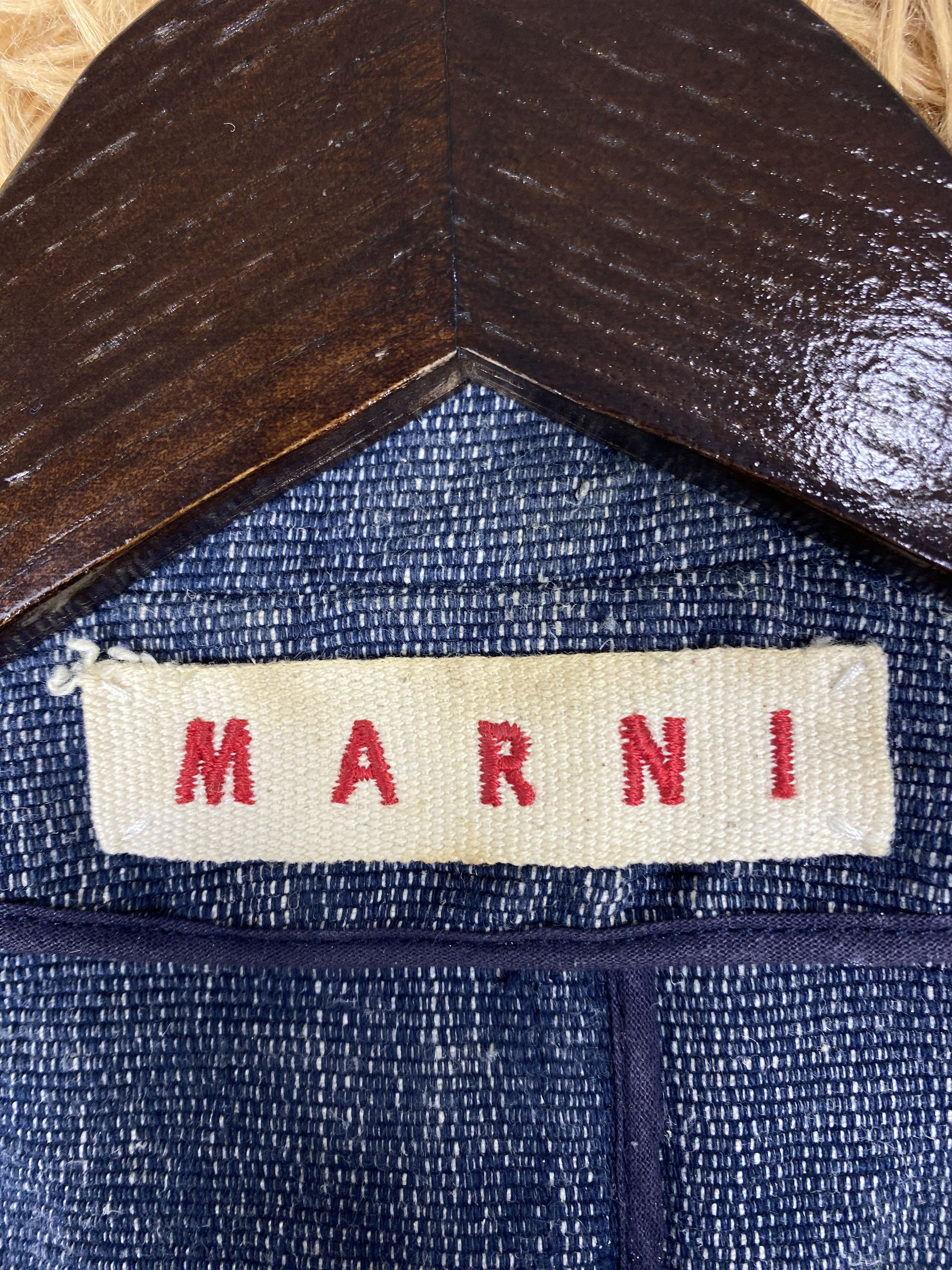 Marni Vintage Marni Button Jacket DJ0979 Size US XXS / EU 40 - 9 Thumbnail