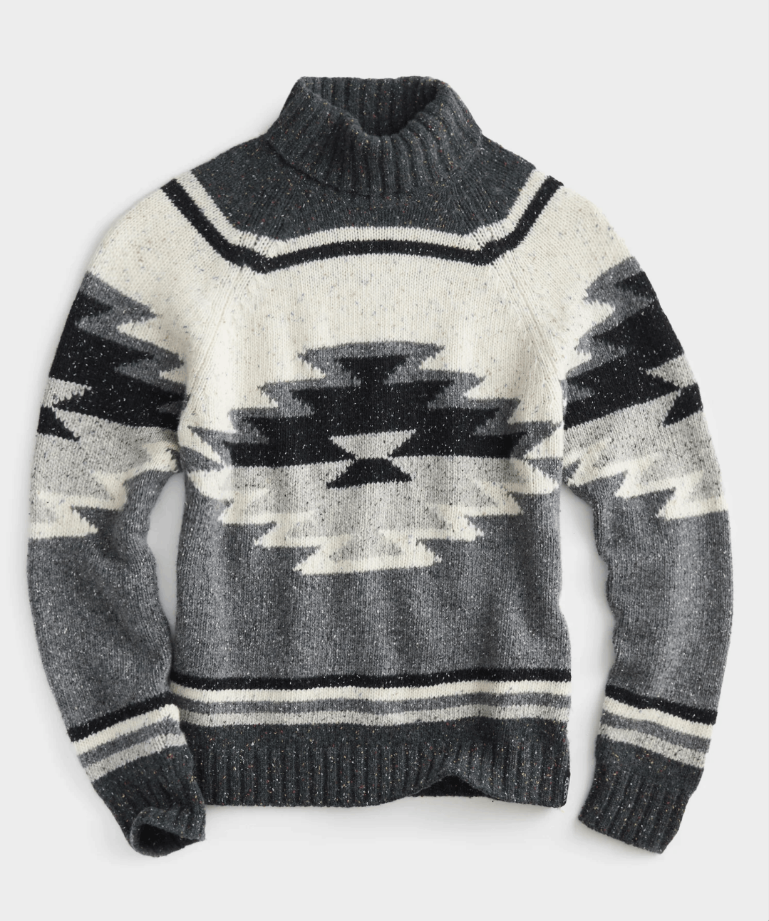 Todd Snyder Todd Snyder Southwest Donegal Lambswool Turtleneck L $298 Size US L / EU 52-54 / 3 - 1 Thumbnail