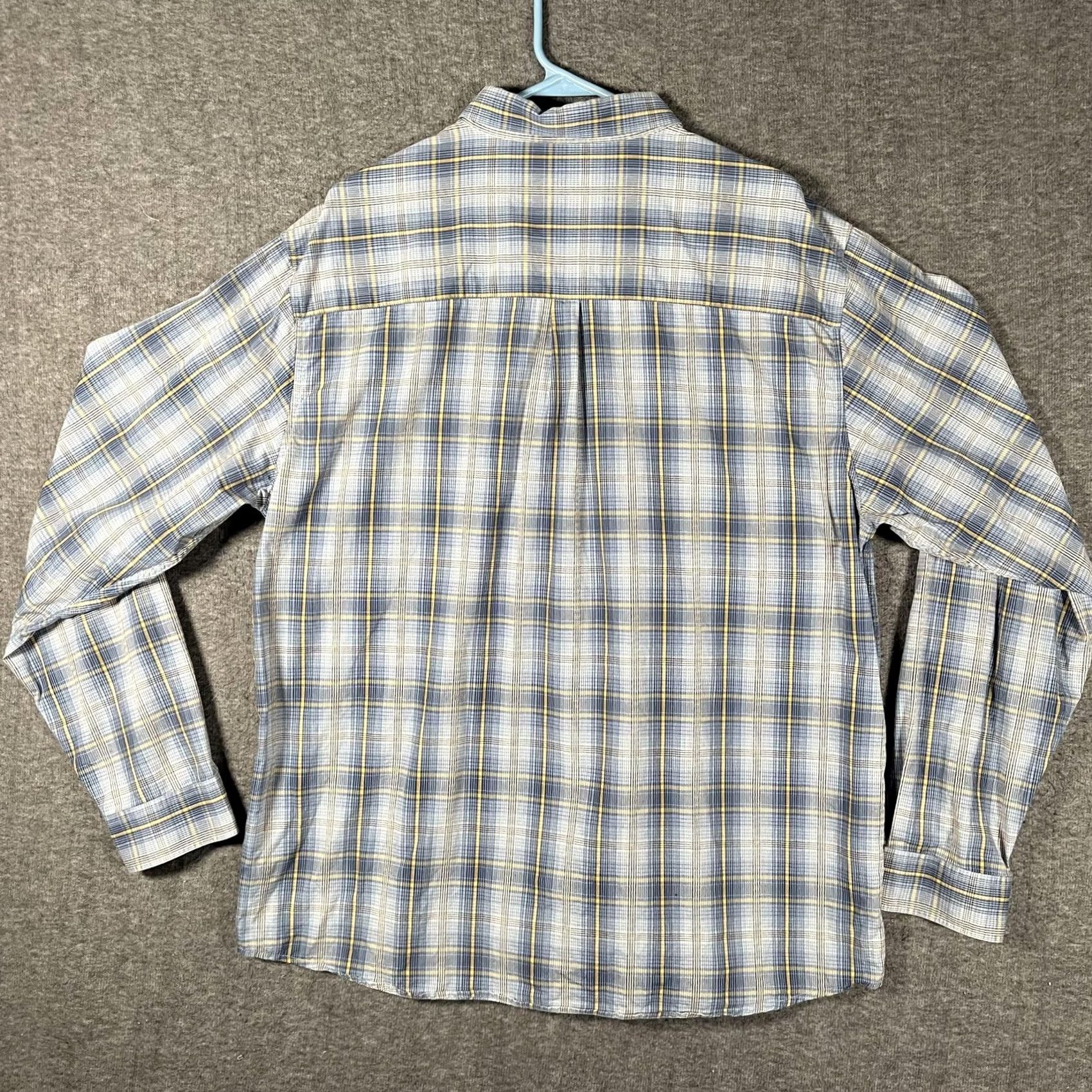 Vintage Aeropostale Shirt Mens Large Blue Plaid Long Sleeve Cotton Button Up Casual Y2K Size US L / EU 52-54 / 3 - 3 Thumbnail