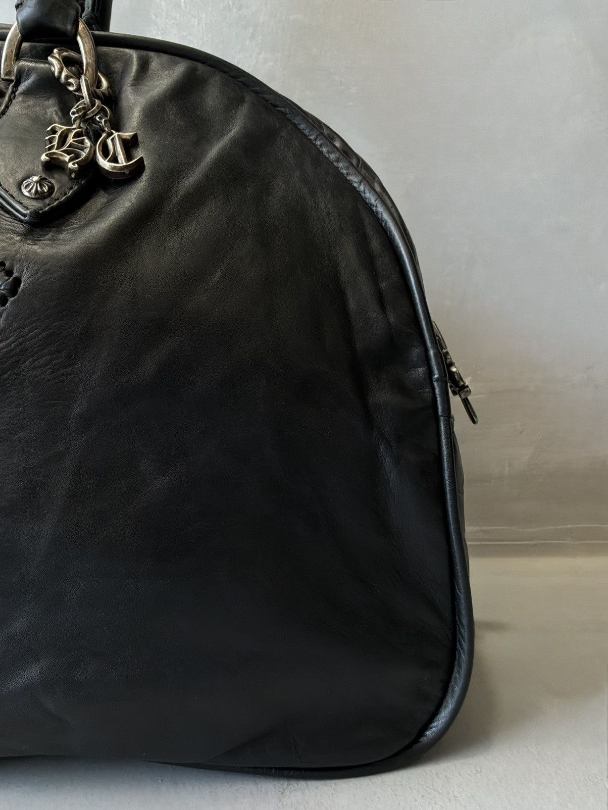 Chrome Hearts 90s Chrome Hearts - Cross Patch & Embellished 925 Bowler Bag Size ONE SIZE - 7 Thumbnail
