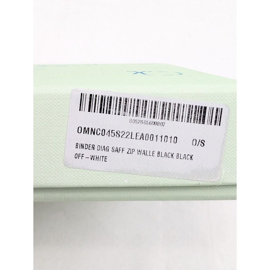 Off-White o1rshd1 Size: OS / Binder Diag Saff Zip Wallet in Black Size ONE SIZE - 15 Thumbnail