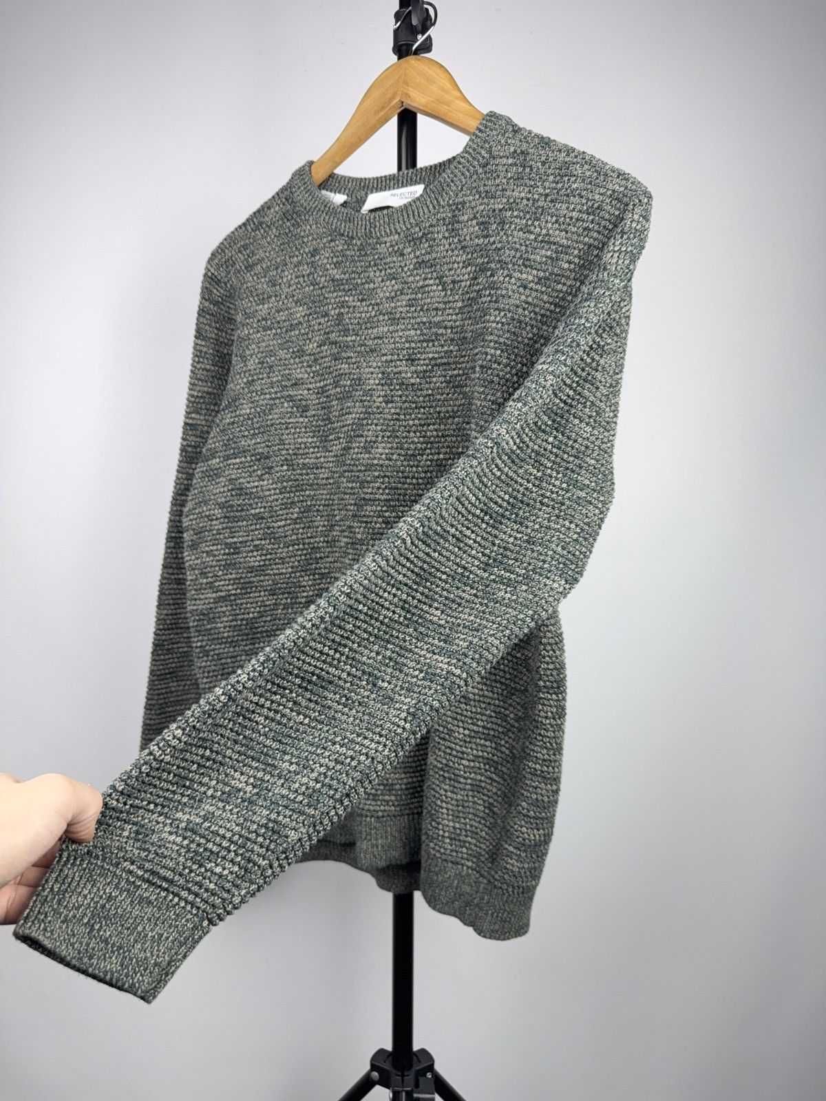 Selected Homme Avant Garde Selected Homme Scandinavian Minimal Knit Sweater Size US M / EU 48-50 / 2 - 5 Thumbnail