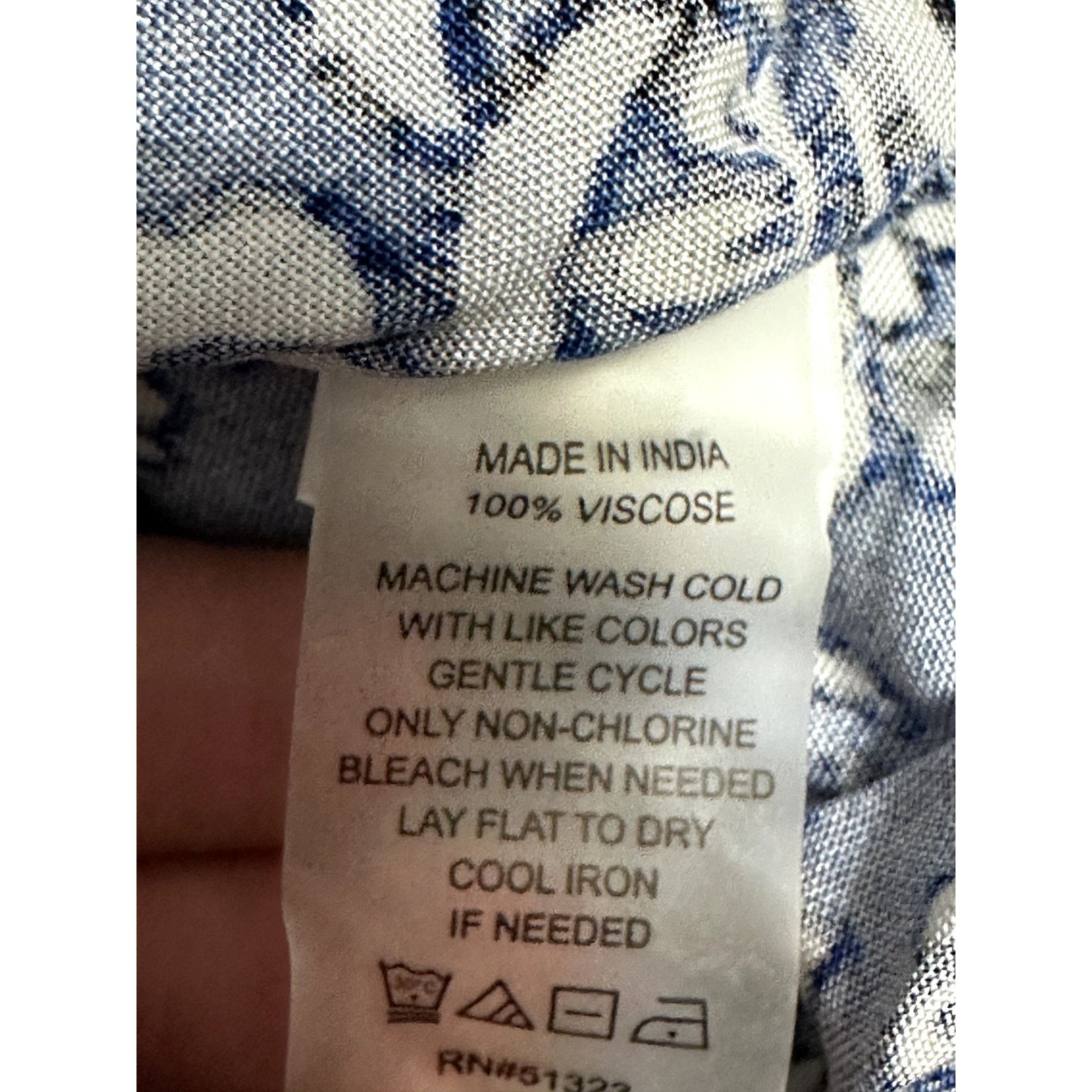 Vince Camuto Vince Camuto Plus XXL Blue Paisley Flowy Maxi Slip Dress NWT Size XXL / US 16-18 / IT 52-54 - 10 Thumbnail