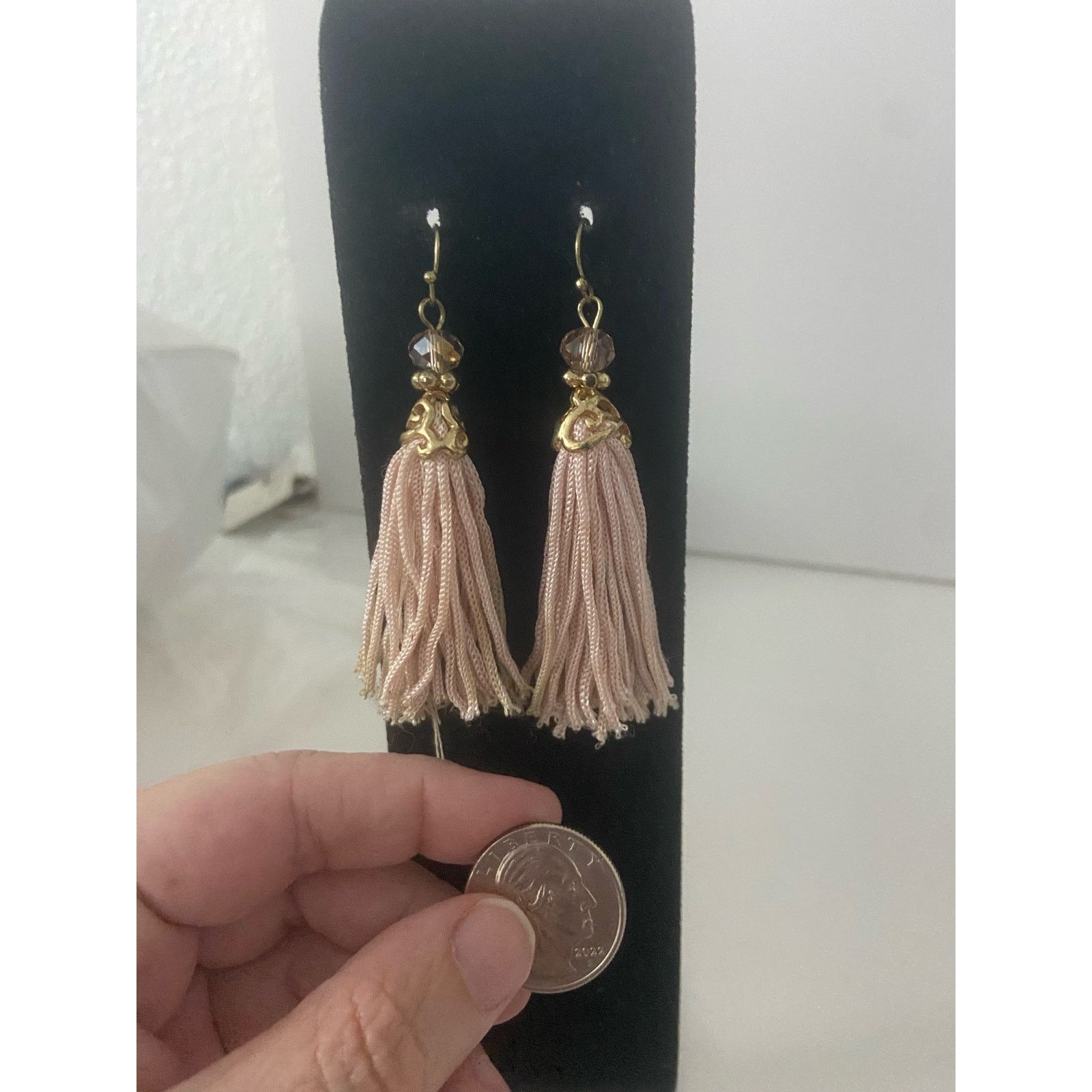 Other pink tassel earrings Size ONE SIZE - 2 Thumbnail