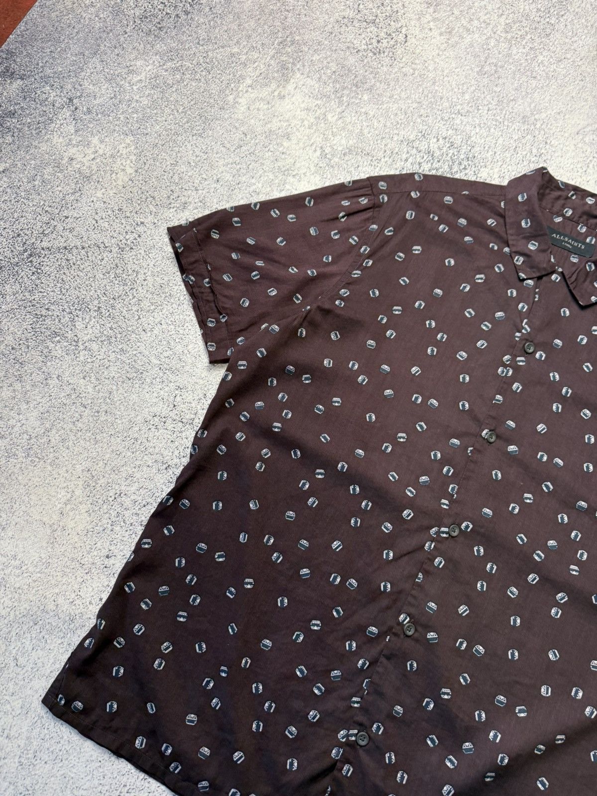Allsaints Vintage Allsaints Y2K Hawaii Shirt Size US L / EU 52-54 / 3 - 7 Thumbnail