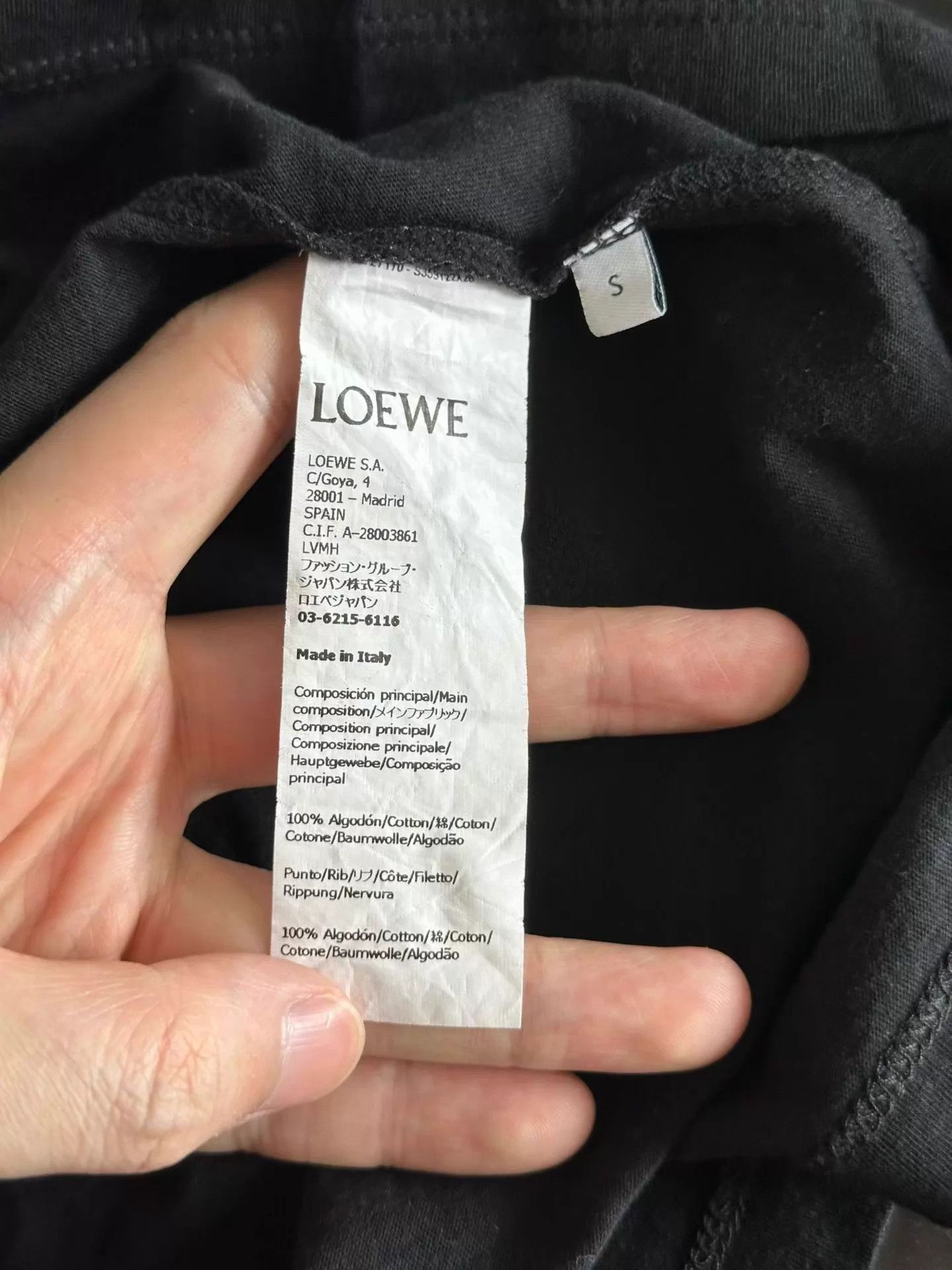 Loewe LOEWE Black & White Embroidered Short Sleeve S - New Size S / US 4 / IT 40 - 4 Thumbnail