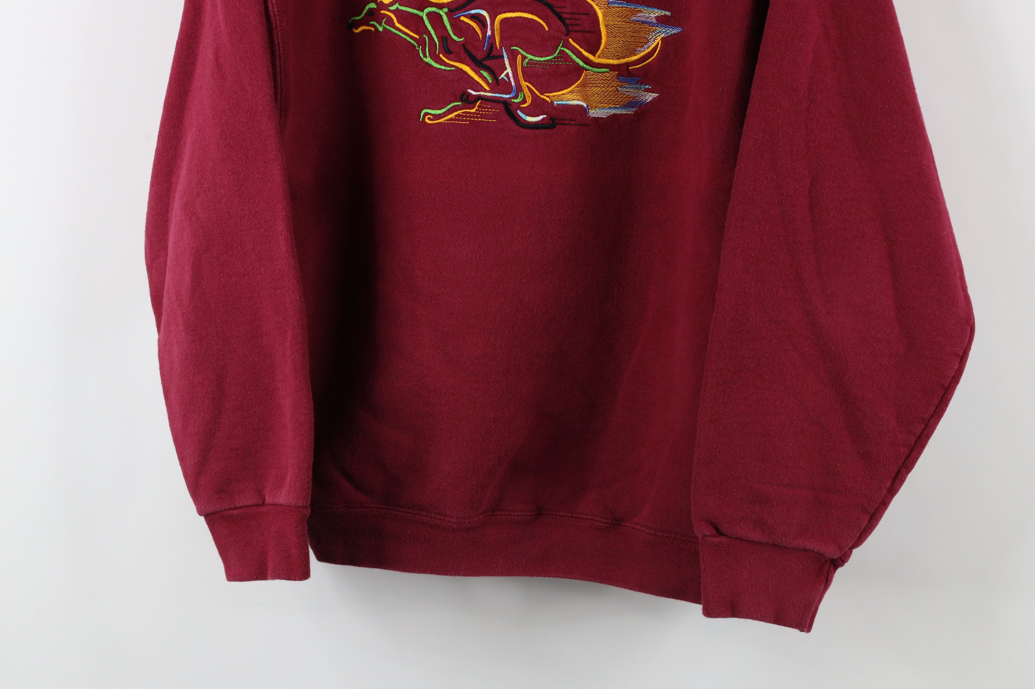 Vintage Vintage 90s Greyhound Adoption Program Dog Sweatshirt Size M / US 6-8 / IT 42-44 - 3 Thumbnail