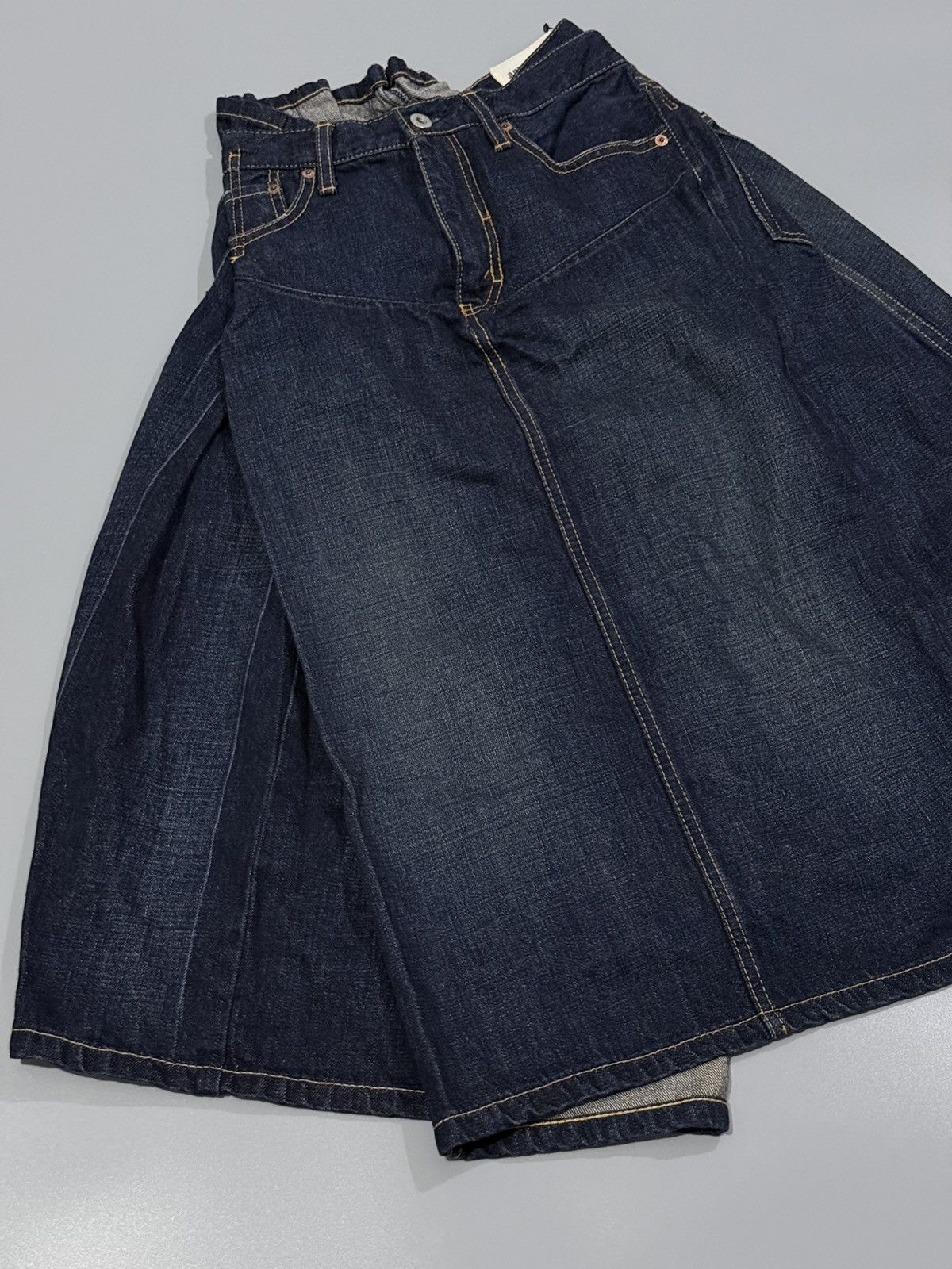 Junya Watanabe Junya Watanabe AD2015 Reconstructed Skirt Size 28" / US 6 / IT 42 - 2 Thumbnail
