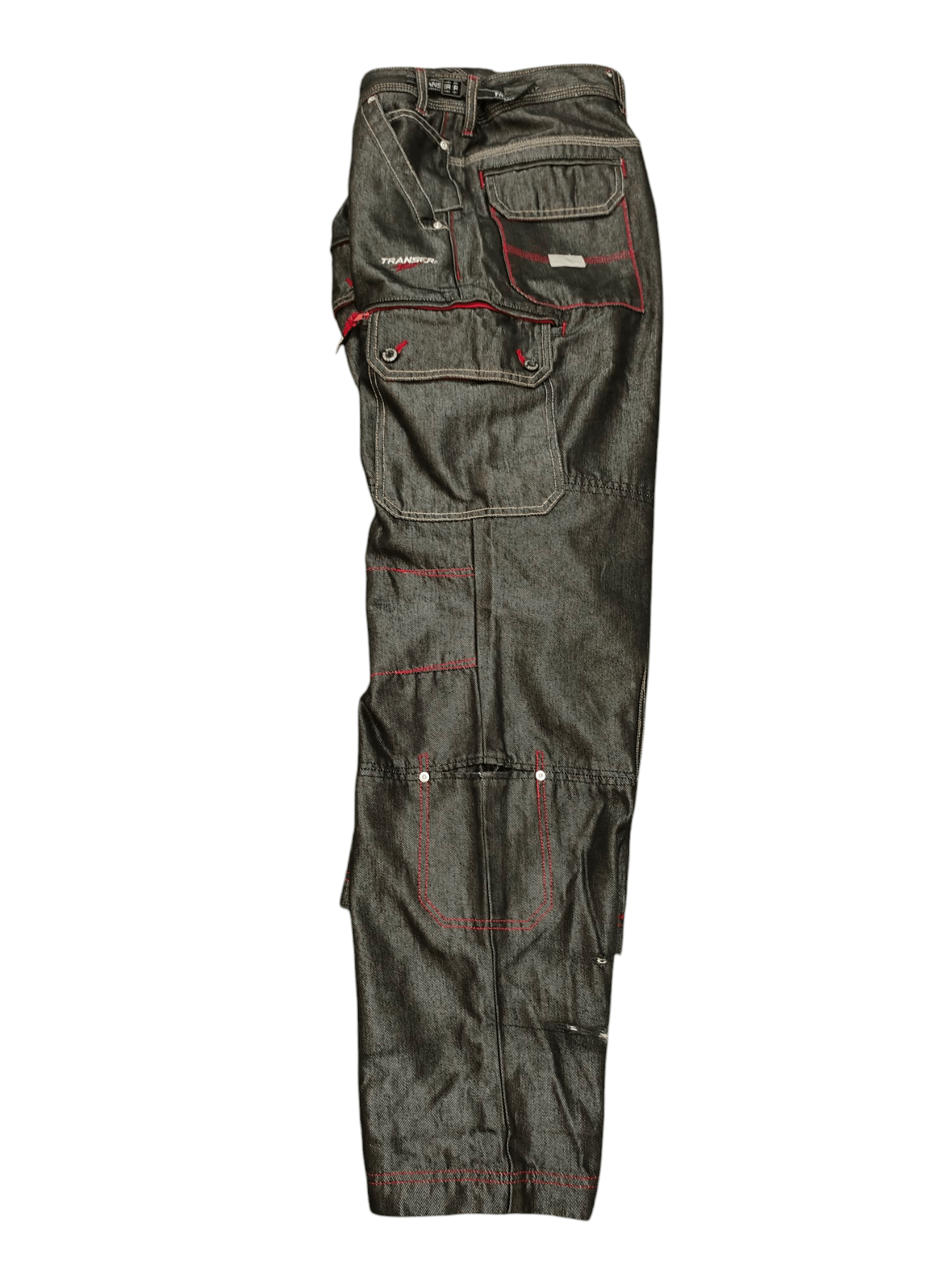 Pelle Pelle Baggy Jeans Transer Japan 8 Pocket Distress Denim Pants Jnco Size US 32 / EU 48 - 9 Thumbnail