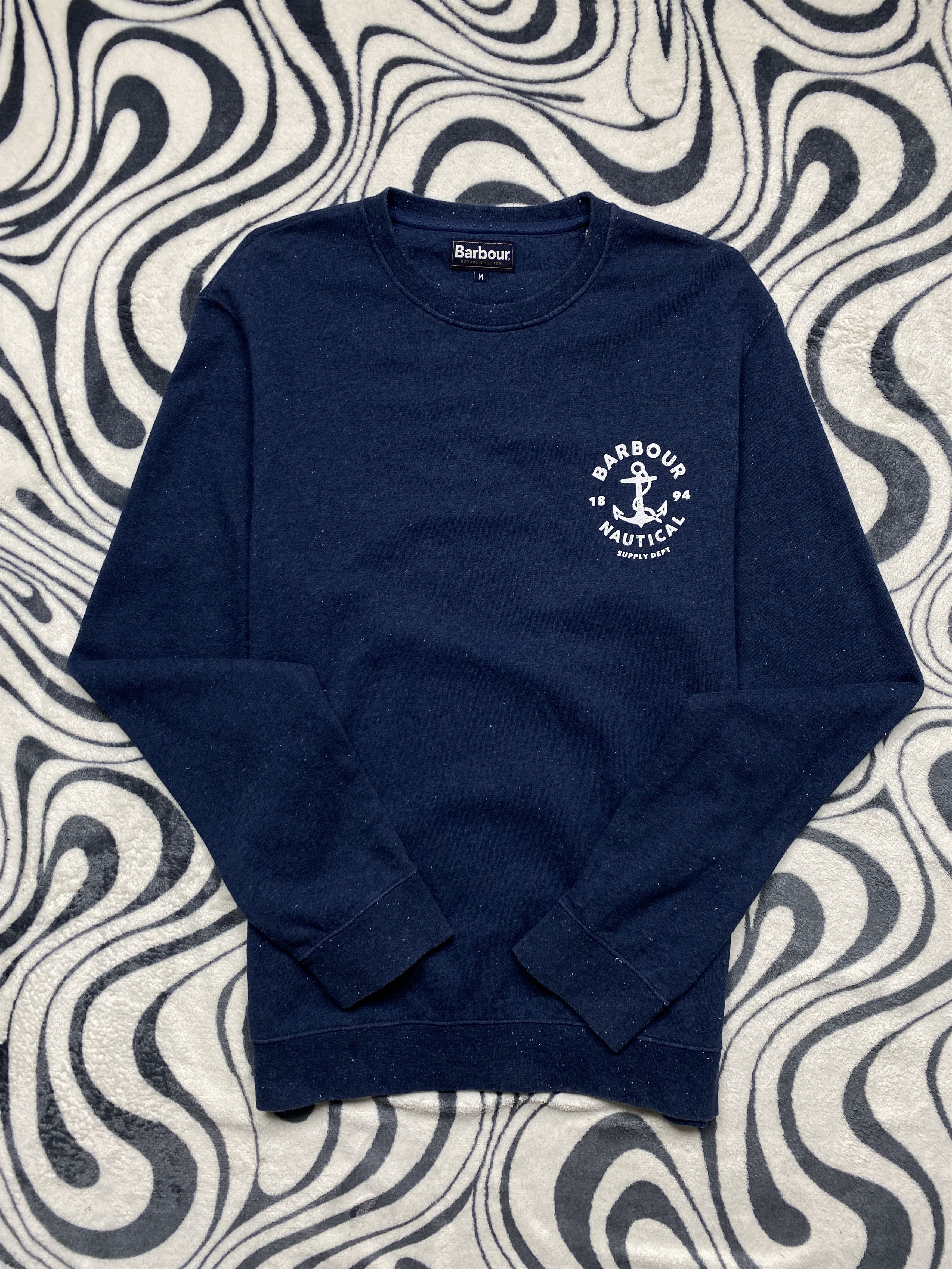 Barbour Barbour Vintage Mens Sweatshirt Y2K Size US M / EU 48-50 / 2 - 1 Thumbnail