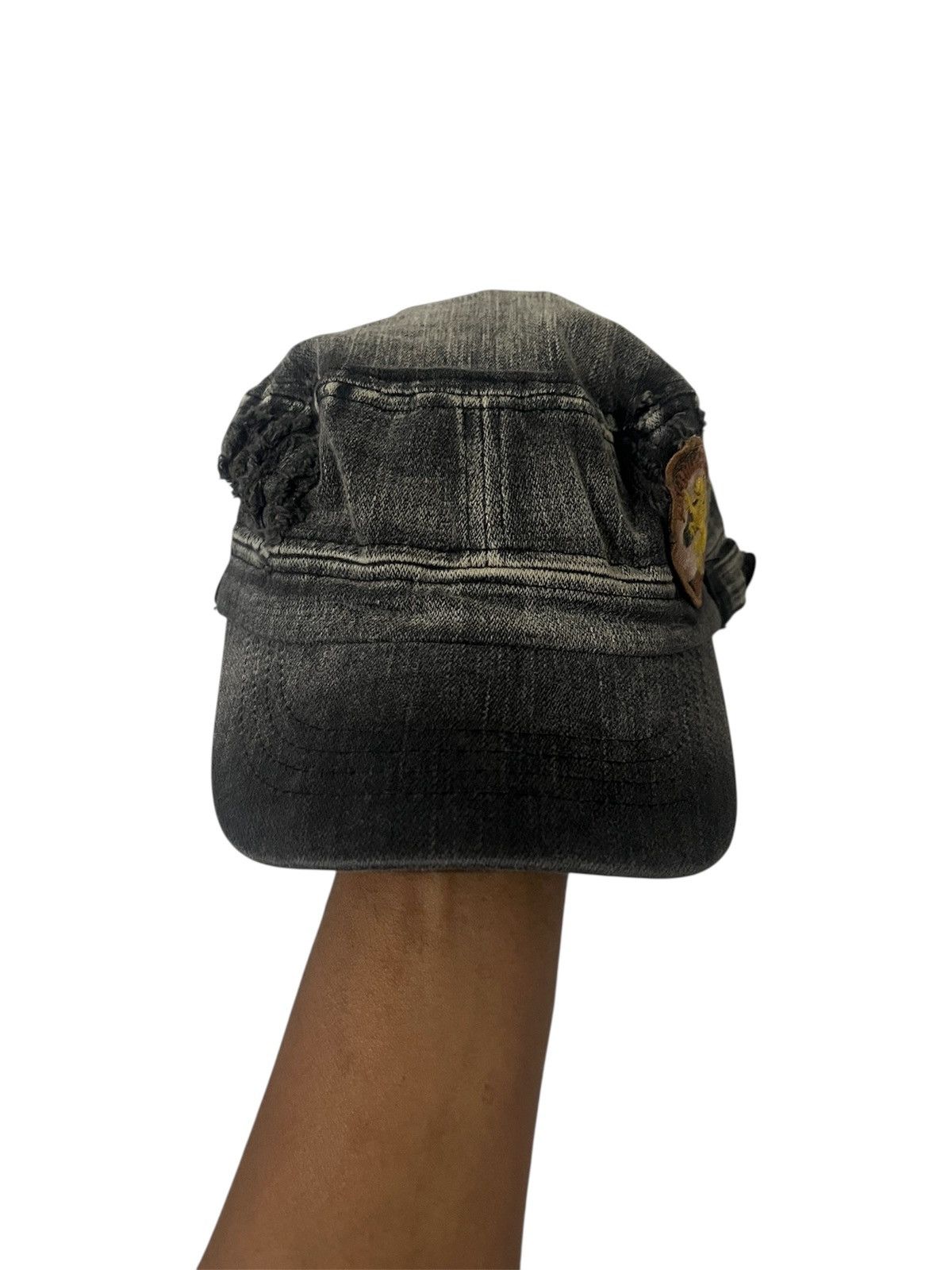 Japanese Brand Vintage Japanese Style Denim Hat Cap Nicole Size ONE SIZE - 2 Thumbnail