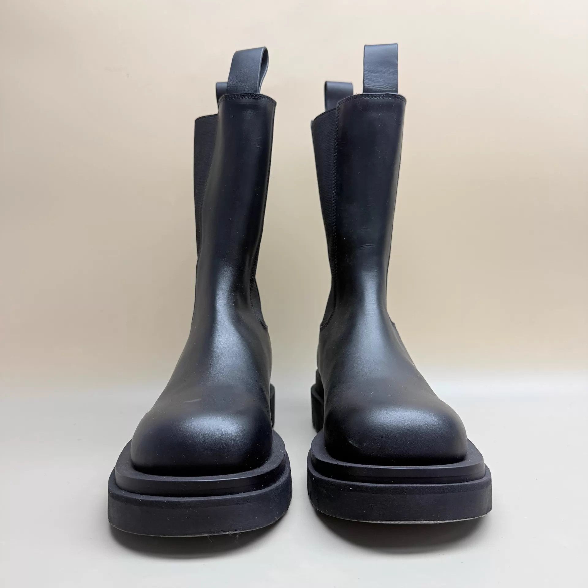 Bottega Veneta Bottega Veneta Black Mid-Calf Thick-Soled Boots Size 38 Size US 7.5 / IT 37.5 - 2 Thumbnail