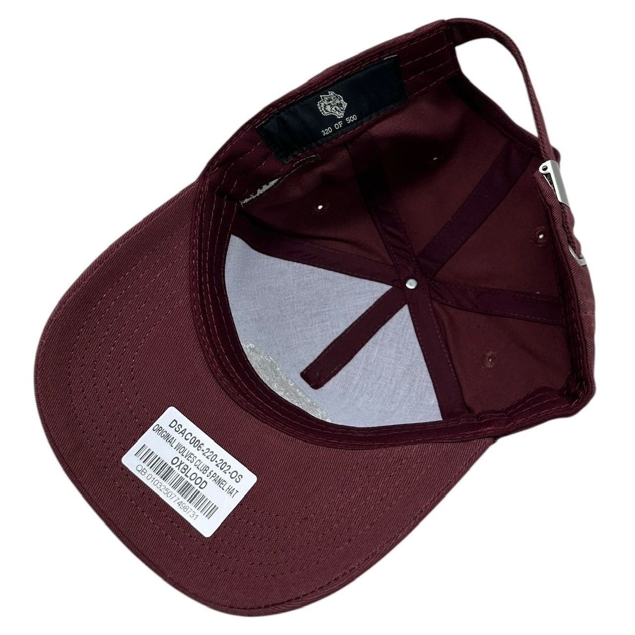 Darc Sport Darc Sport Hat Original Wolves Club Strapback Cap Size ONE SIZE - 6 Thumbnail