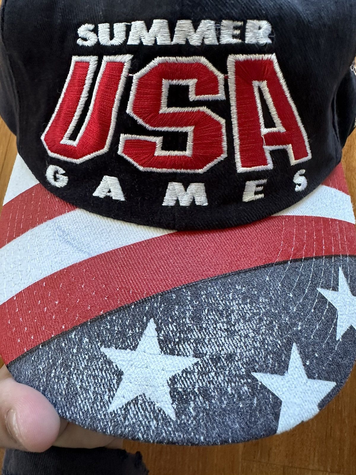 Vintage Vintage 90s Starter Atlanta 96 Summer USA Games Snapback Size ONE SIZE - 5 Thumbnail