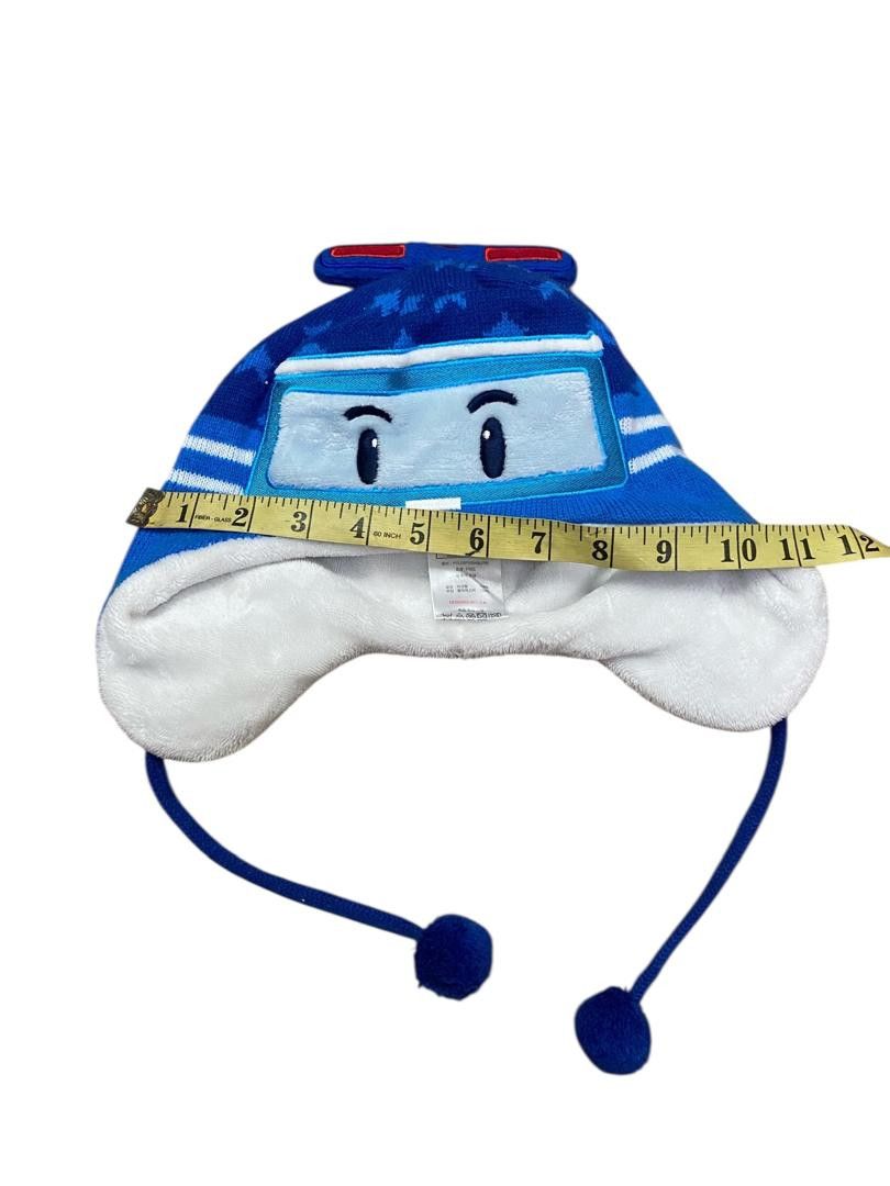 Japanese Brand Robocar Poli Beanie Kids Hat Size ONE SIZE - 11 Thumbnail