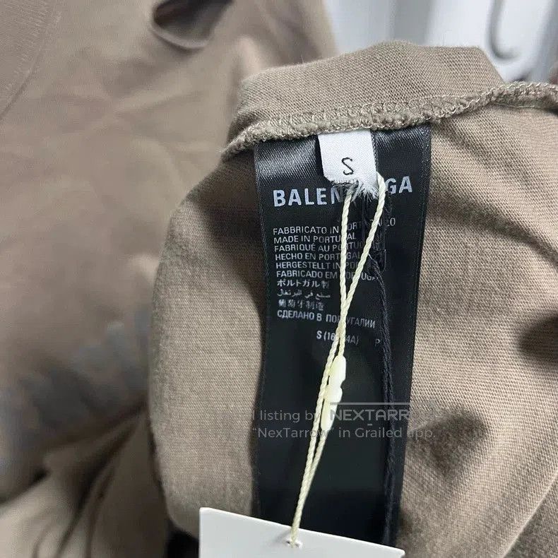 Balenciaga Balenciaga Distressed Short Sleeve Tee. Size US S / EU 44-46 / 1 - 4 Thumbnail