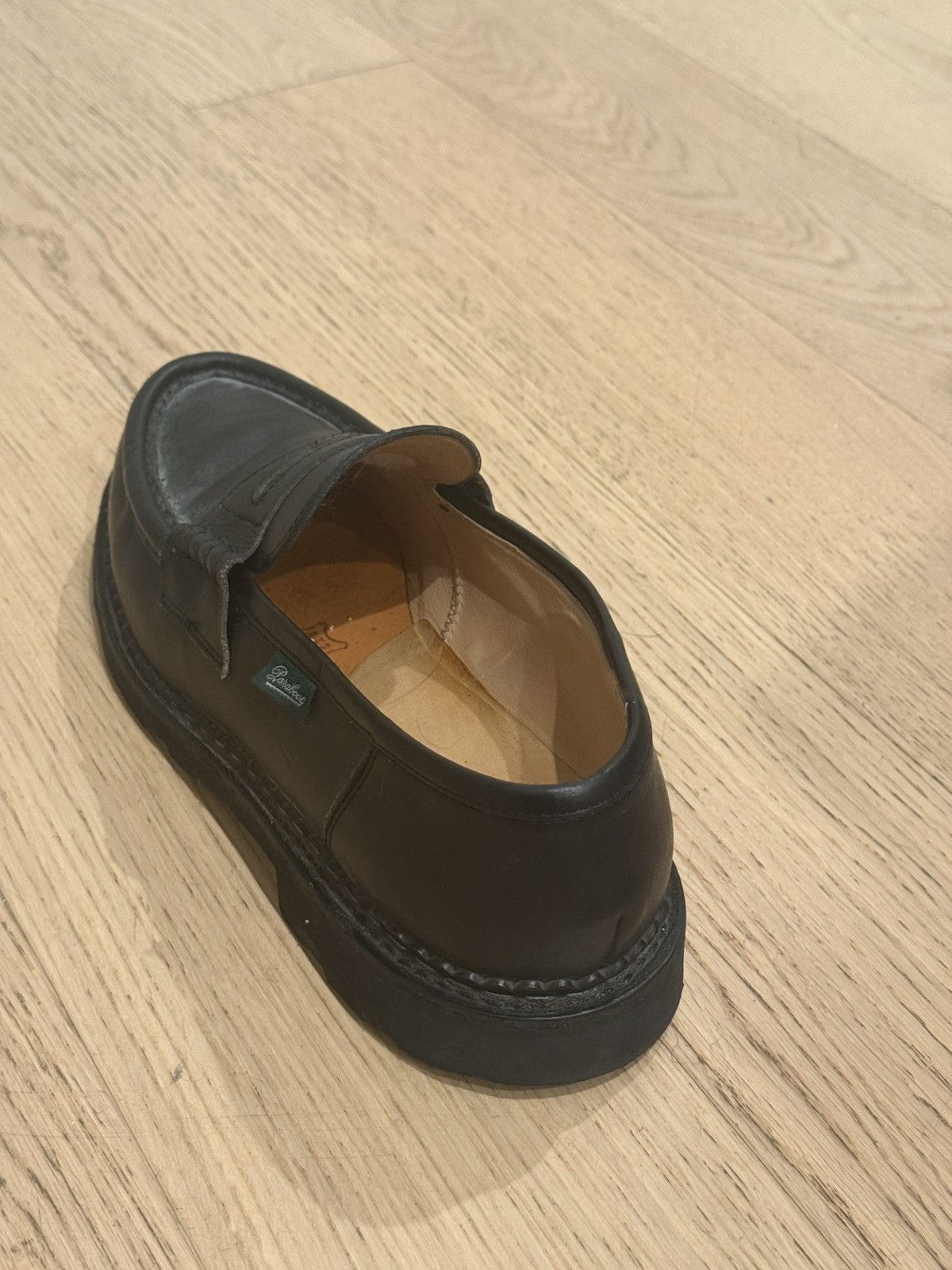 Paraboot Paraboot Reims Chunky Loafer (Black Marche Leather) Size US 10 / EU 43 - 6 Thumbnail