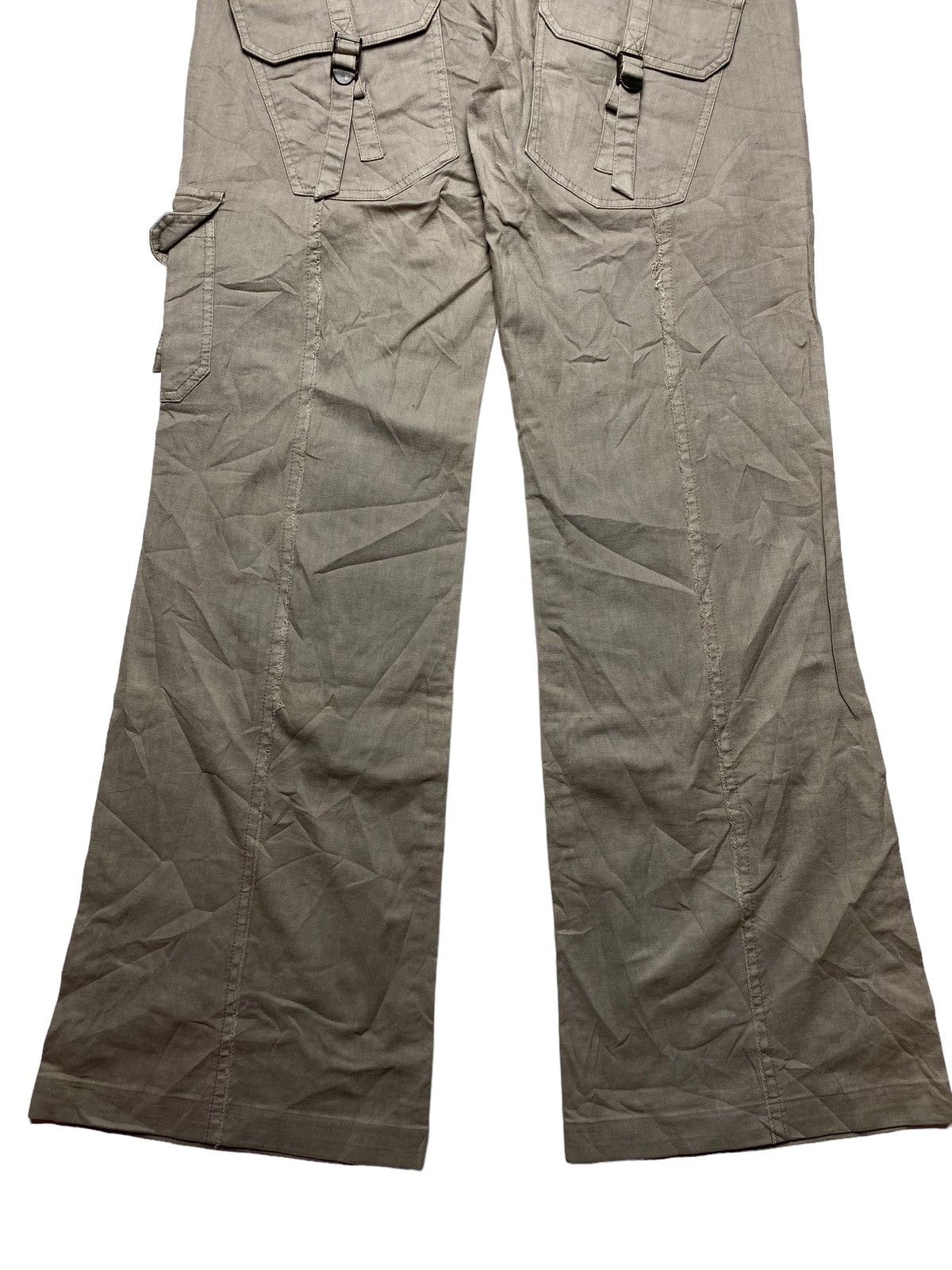 If Six Was Nine 1990s Koji Tachiyama - Single Pocket Flared Cargo Size US 29 - 4 Thumbnail