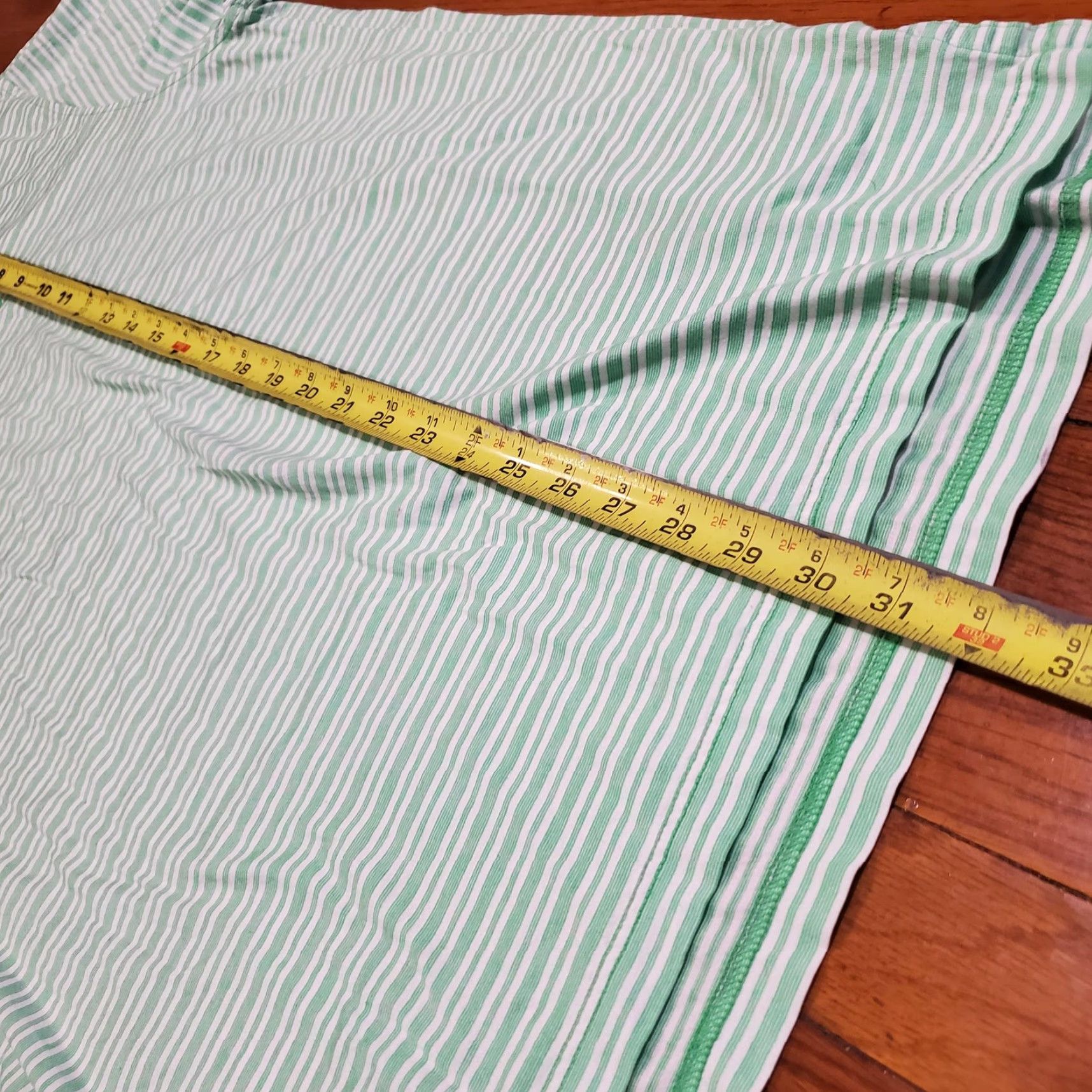 Peter Millar Peter Millar Polo Shirt Mens XL Green Striped 100% Cotton Short Sleeve Golf Logo Polo Shirt Mens XL Green Striped Size US XL / EU 56 / 4 - 5 Thumbnail