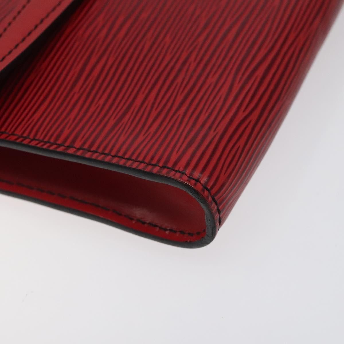 Louis Vuitton LOUIS VUITTON Epi Pochette Arche Shoulder Bag Red M52577 Size ONE SIZE - 16 Thumbnail