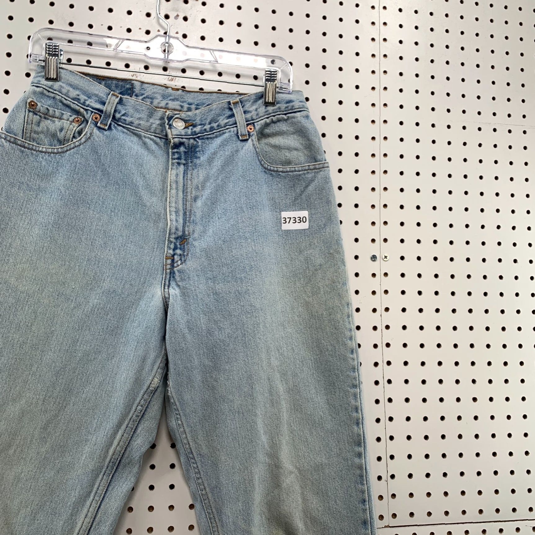 Levi's VINTAGE Levi's Jeans 550 Blue Denim Women's Size 12 29x29 Tapered Relaxed Fits 90s Mens Womens Size 34" / US 12 / IT 48 - 4 Thumbnail