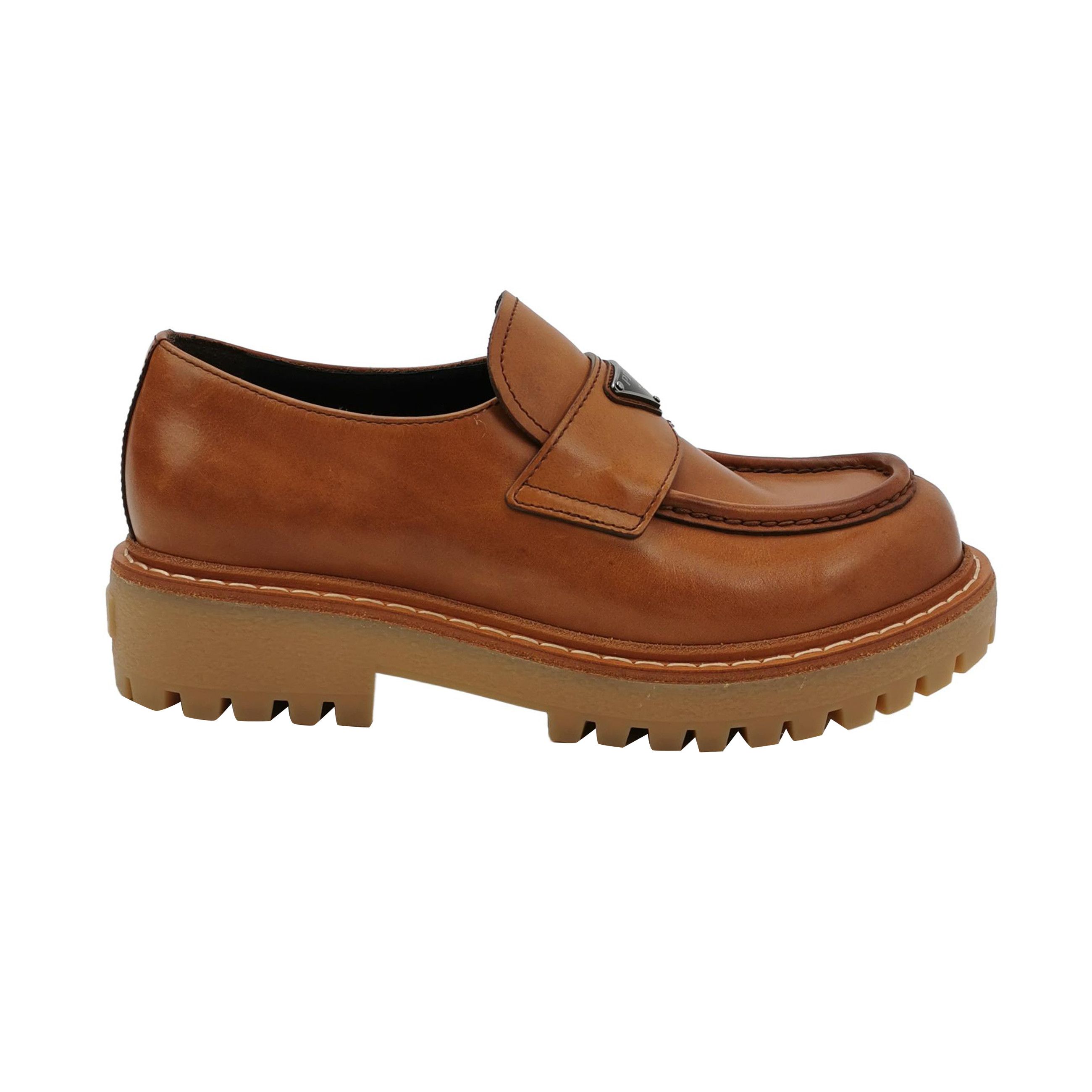 Prada Prada Men 8 Leather Size US 8 / EU 41 - 1 Thumbnail