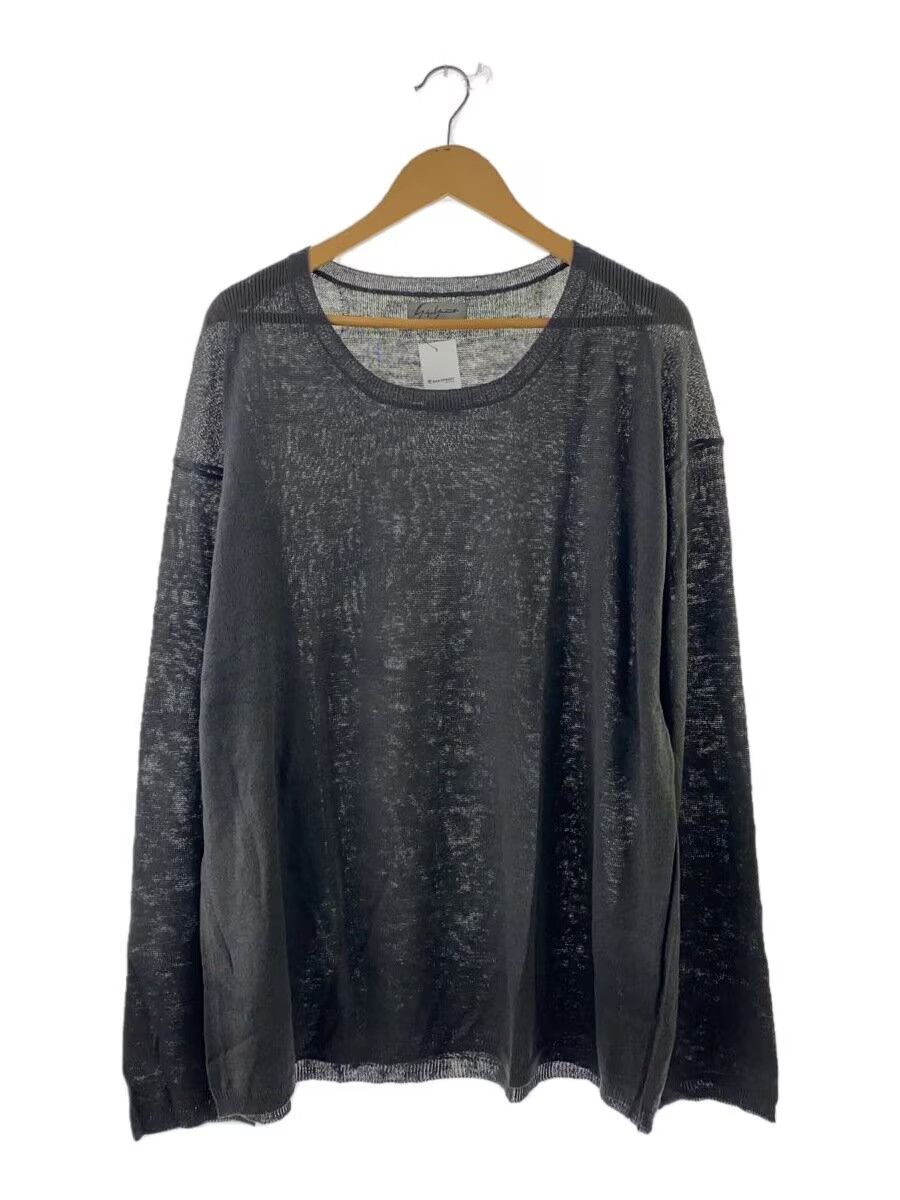 Yohji Yamamoto Light Linen Knit Sweater Size US L / EU 52-54 / 3 - 1 Thumbnail