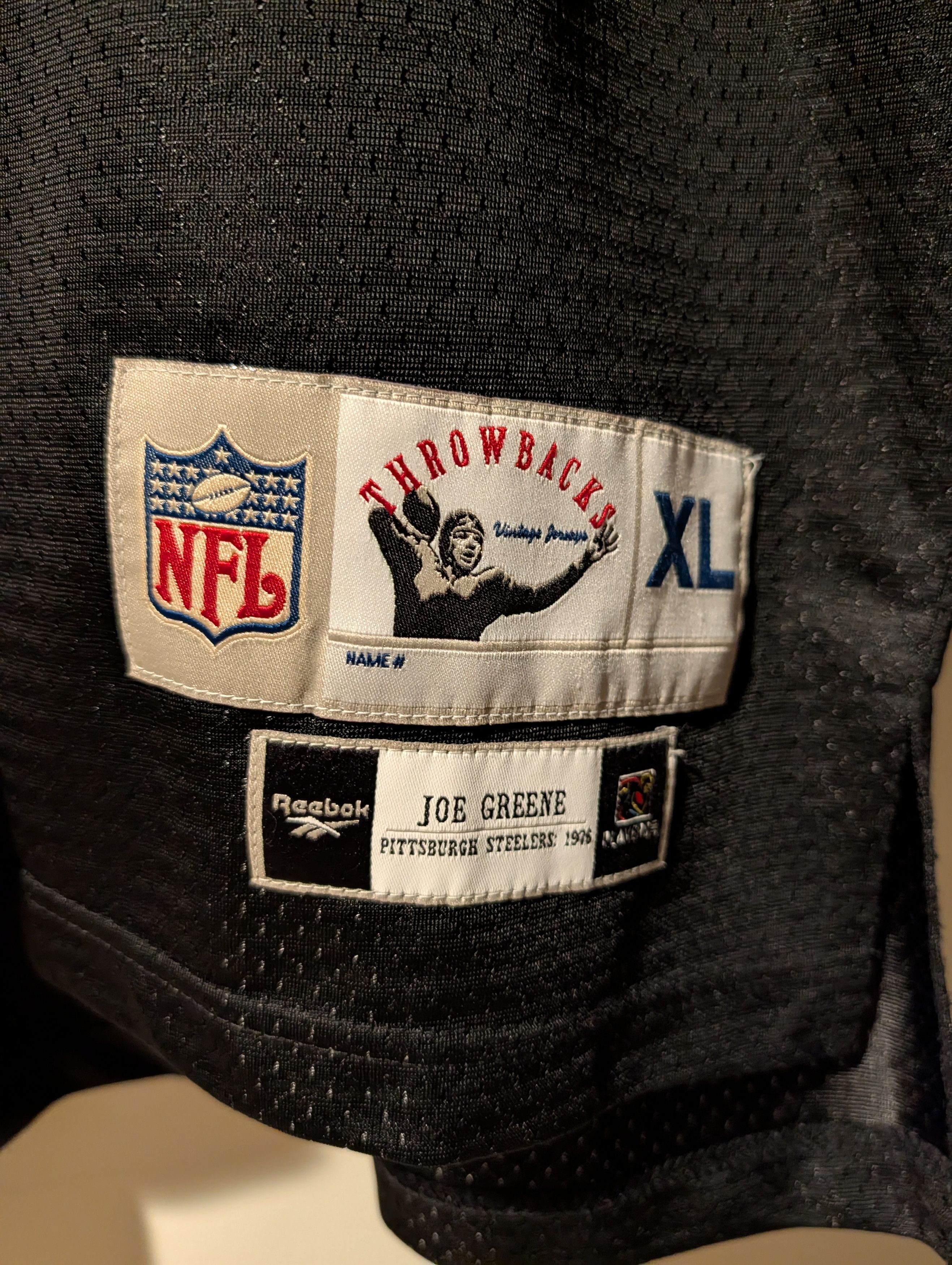 NFL Pittsburgh Steelers Joe Greene NFL Football X-Large Jersey Size US XL / EU 56 / 4 - 11 Thumbnail