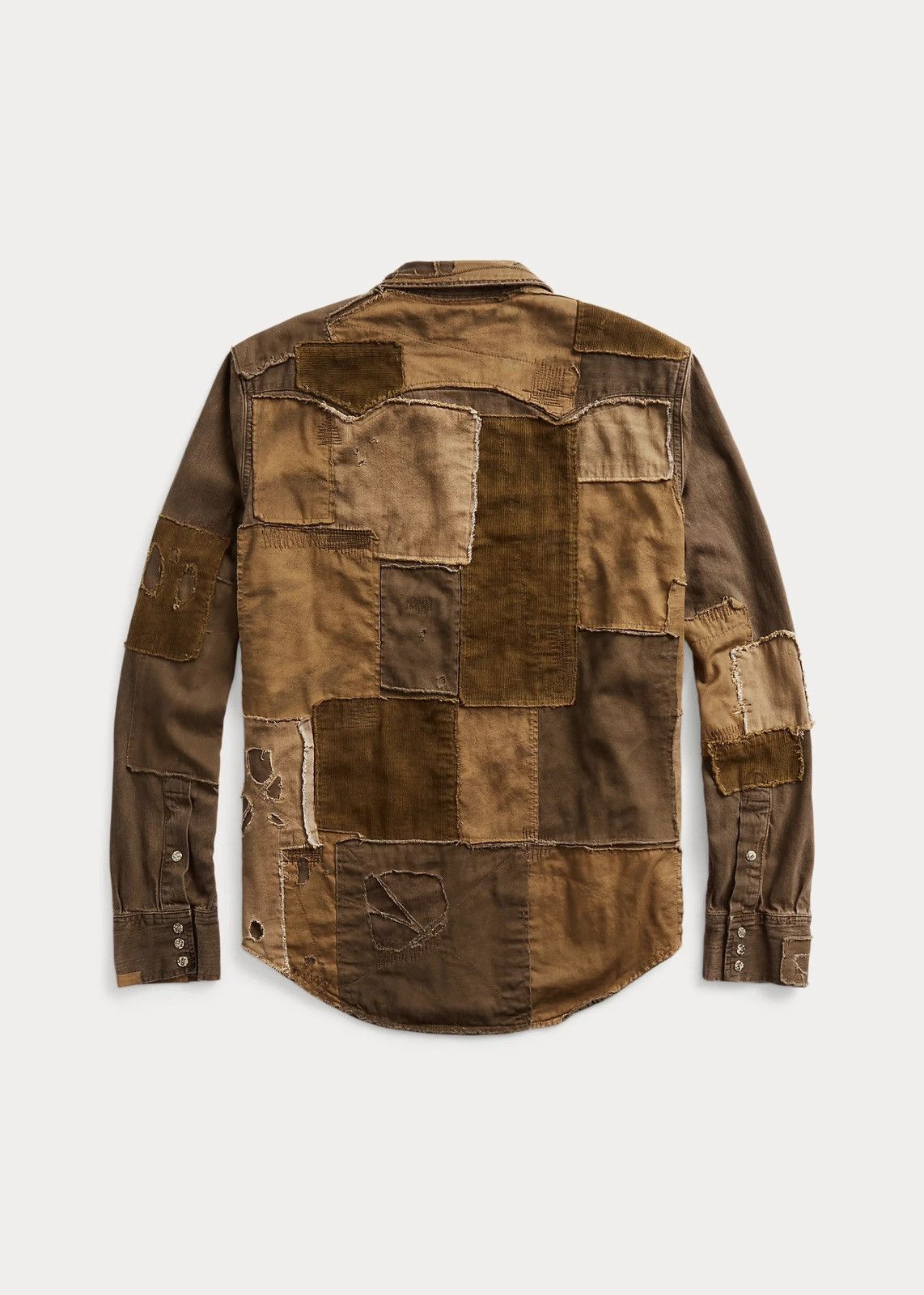RRL Ralph Lauren RRL Double RL Ralph Lauren patchwork shirt western Size US S / EU 44-46 / 1 - 4 Thumbnail