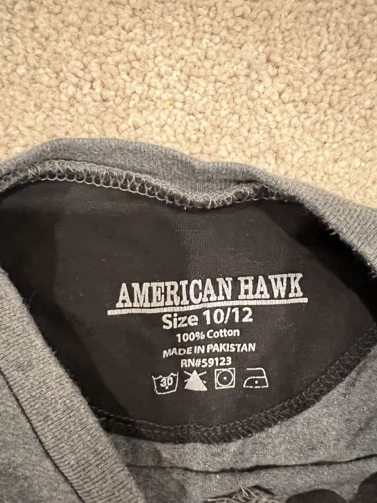 Other American Hawk v neck T shirt Size L / US 10 / IT 46 - 3 Thumbnail