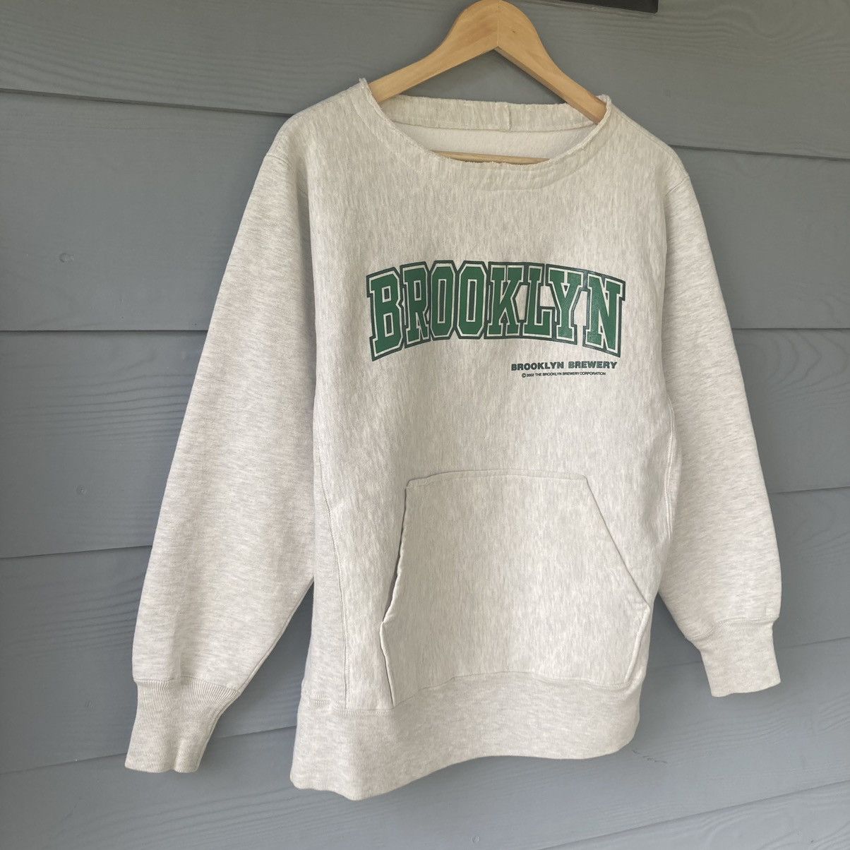 Japanese Brand × Vintage Vintage Y2k Brooklyn Brewery Sweatshirt Size US L / EU 52-54 / 3 - 2 Thumbnail
