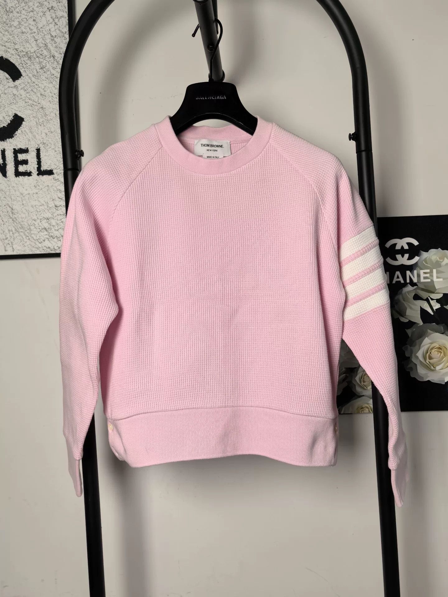 Thom Browne Thom Browne Pink Sweatshirt Size US M / EU 48-50 / 2 - 1 Thumbnail