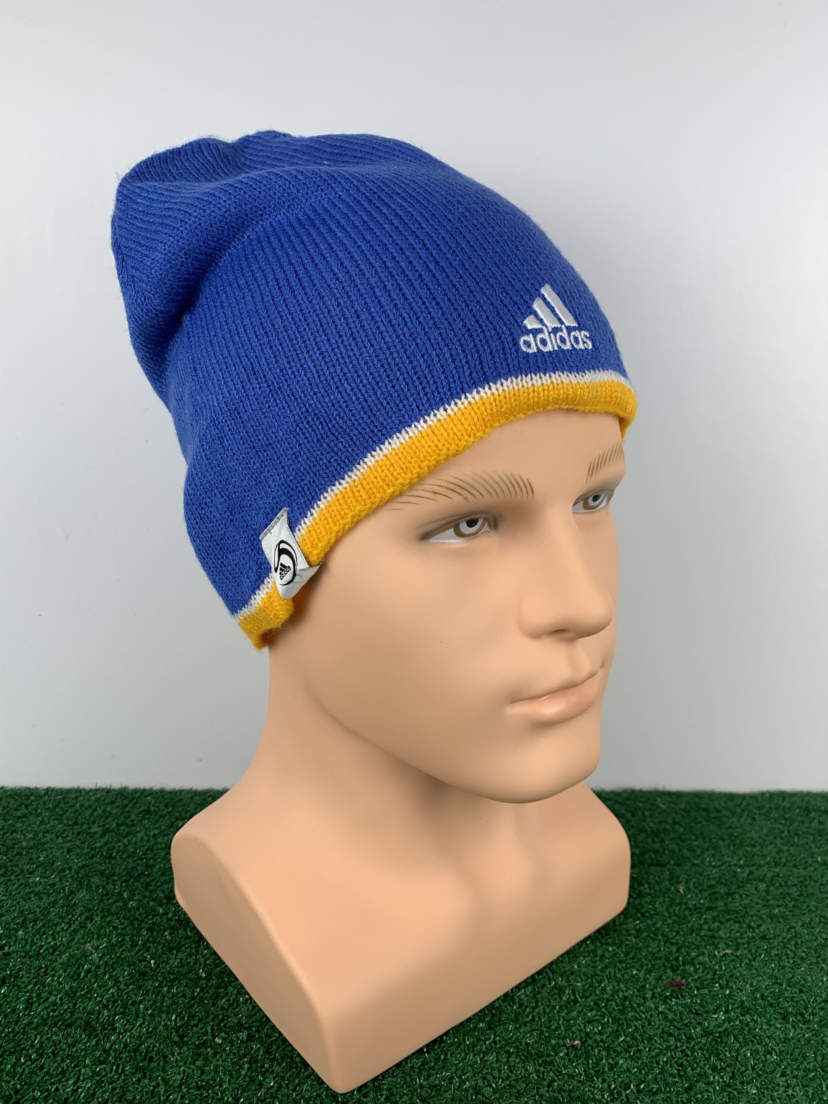 Adidas Vintage Adidas Beanie Snowcap Winter Hat BA0025 Size ONE SIZE - 2 Thumbnail
