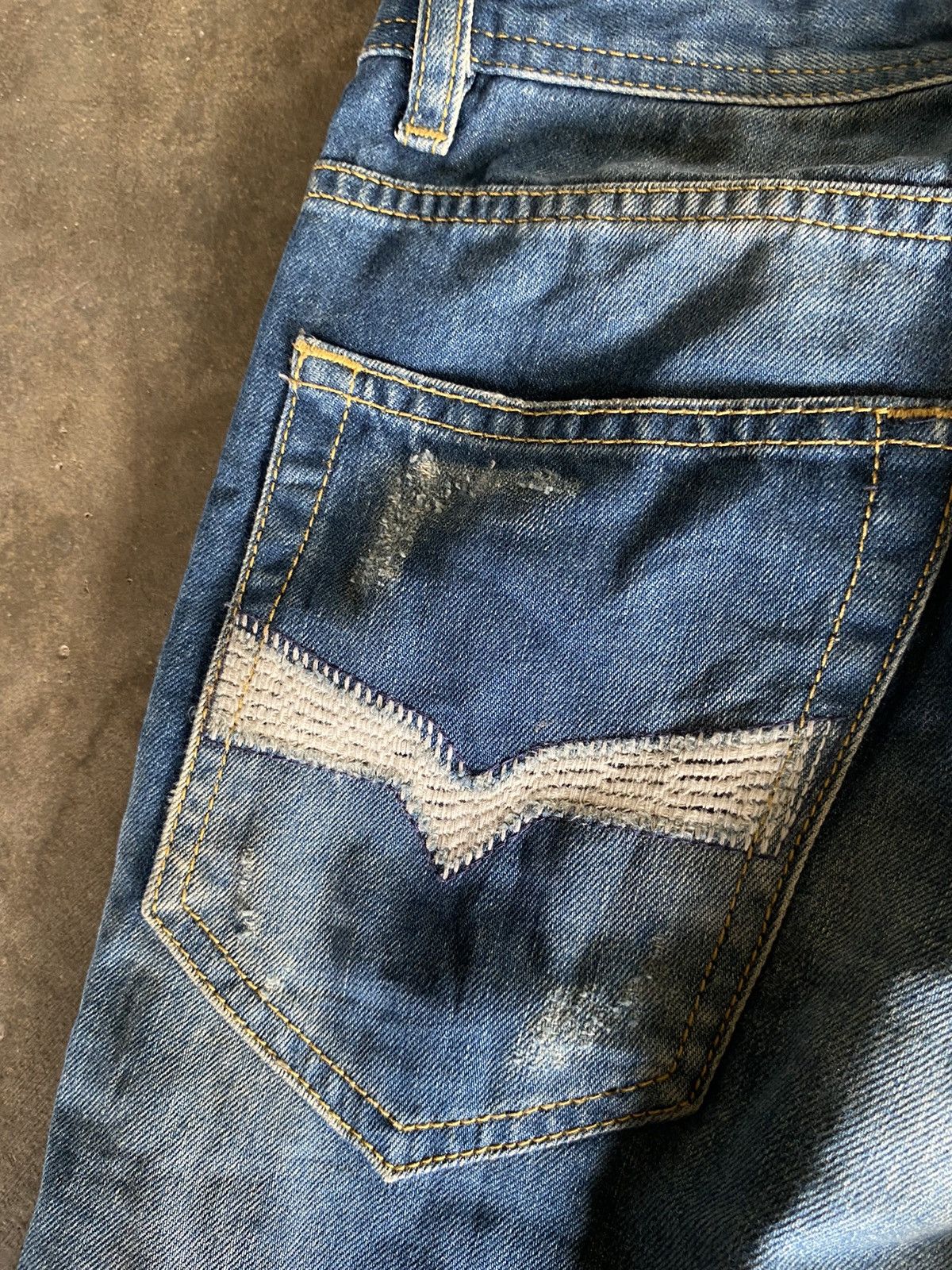 Diesel DIESEL RIPED DENIM PANTS Size 27" / US 4 / IT 40 - 11 Thumbnail