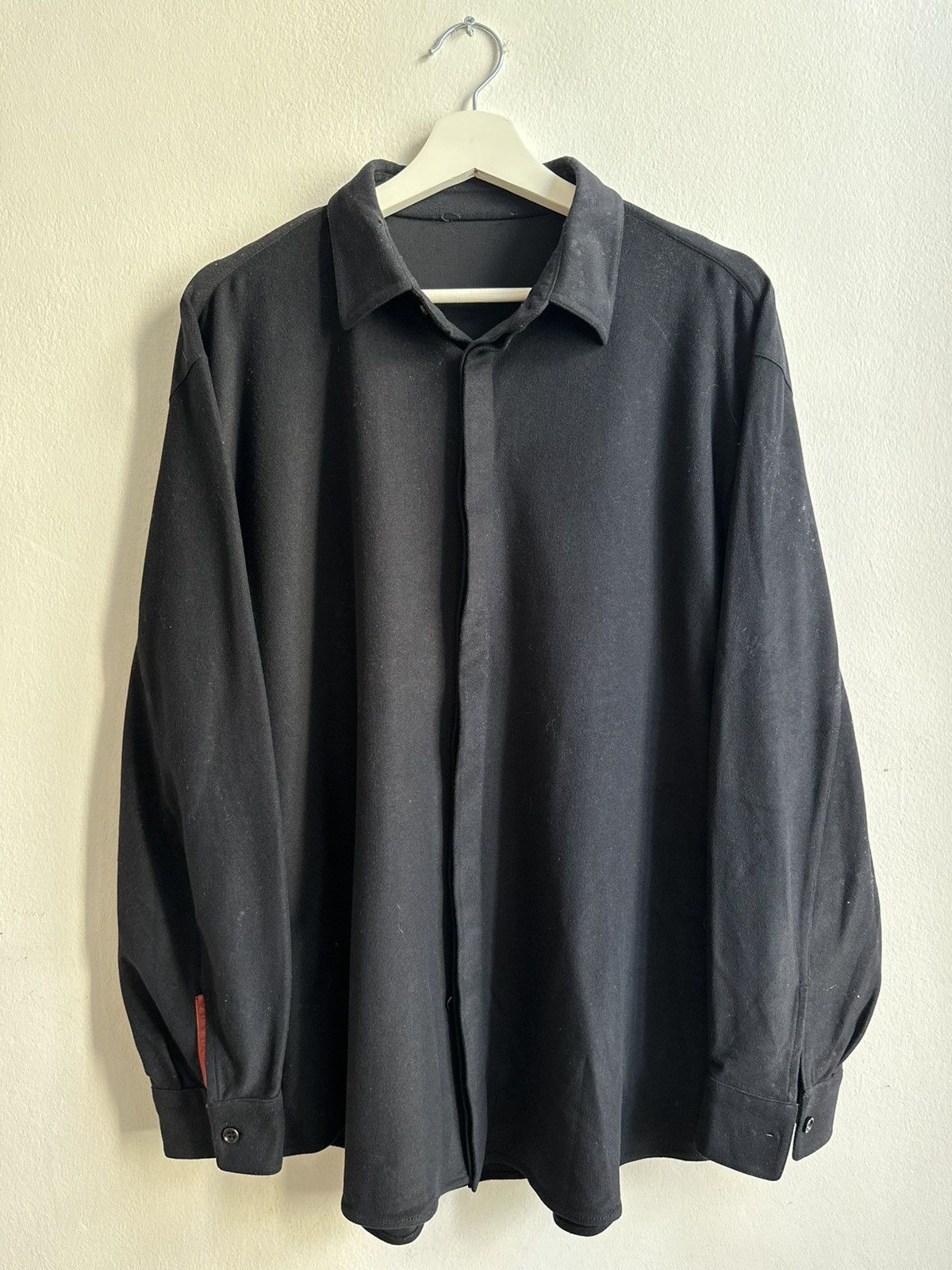 Prada Prada Vintage Sport Collection Stretch Long Sleeve Shirt Size US M / EU 48-50 / 2 - 5 Thumbnail