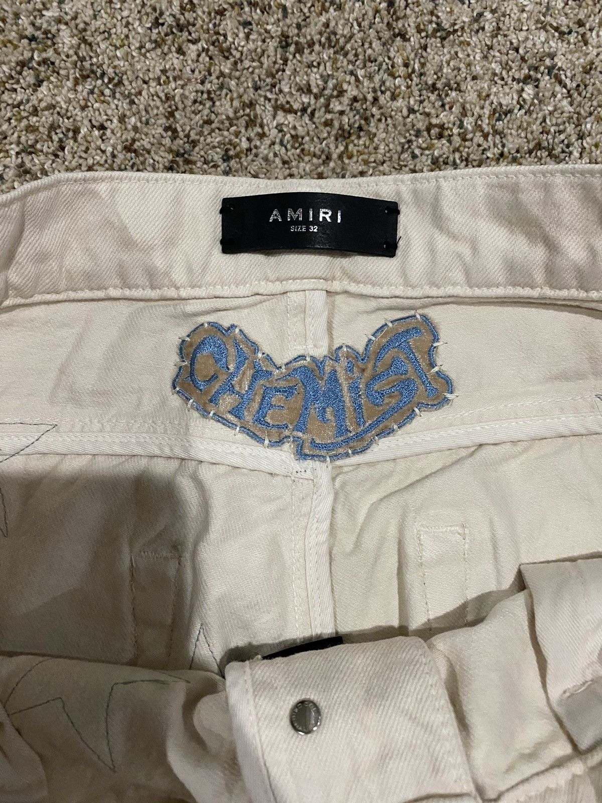Amiri Chemist Carpenter Pants Denim