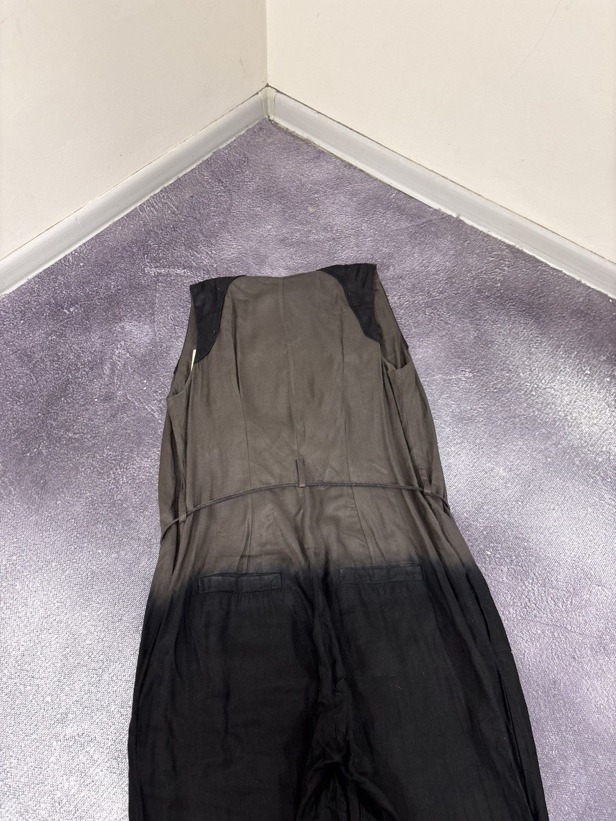 Diesel Diesel J-Mia NWT Women’s Black/Khaki Viscose Belted Jumpsuit Size 30" / US 8 / IT 44 - 15 Thumbnail