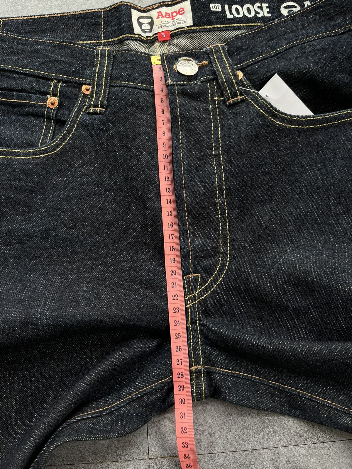 Aape Aape by A Bathing Ape Denim Size US 31 - 18 Thumbnail