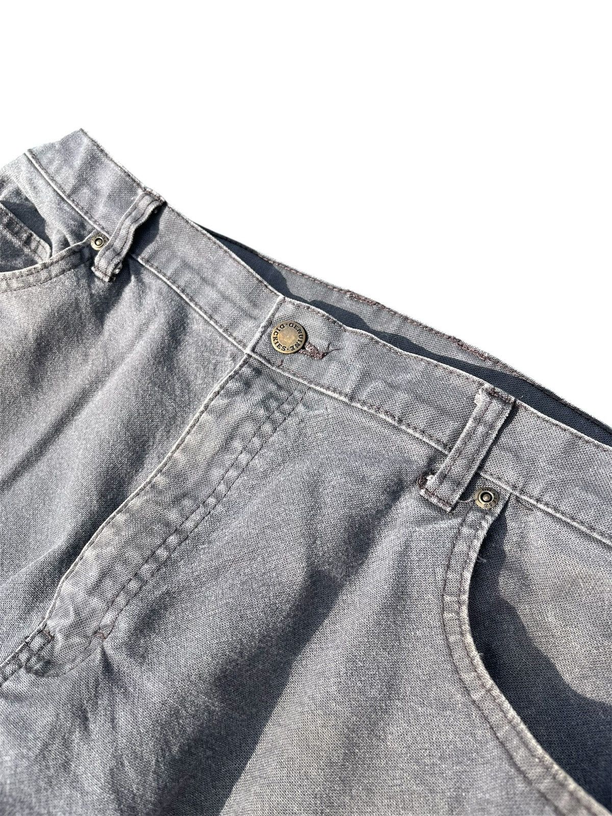 Dickies Vintage Y2K Dickies Grey Carpenter Pants Wide Leg Workwear Size US 34 / EU 50 - 7 Thumbnail