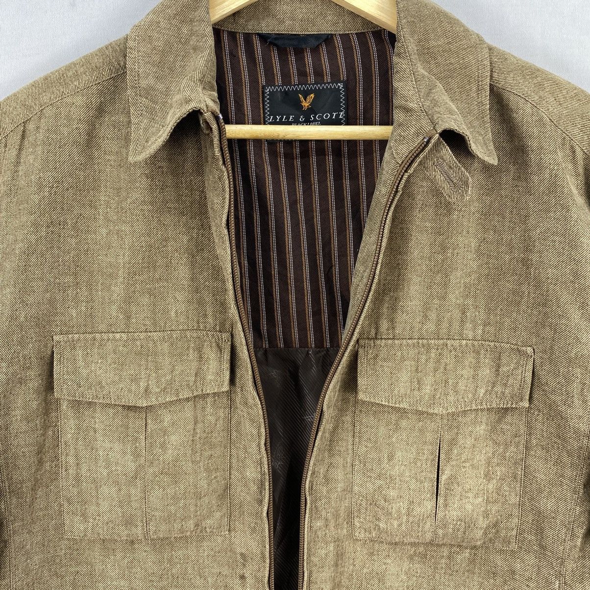 Designer Vintage Y2k Lyle & Scott Black Label Zipper Up Jacket Size US M / EU 48-50 / 2 - 13 Thumbnail
