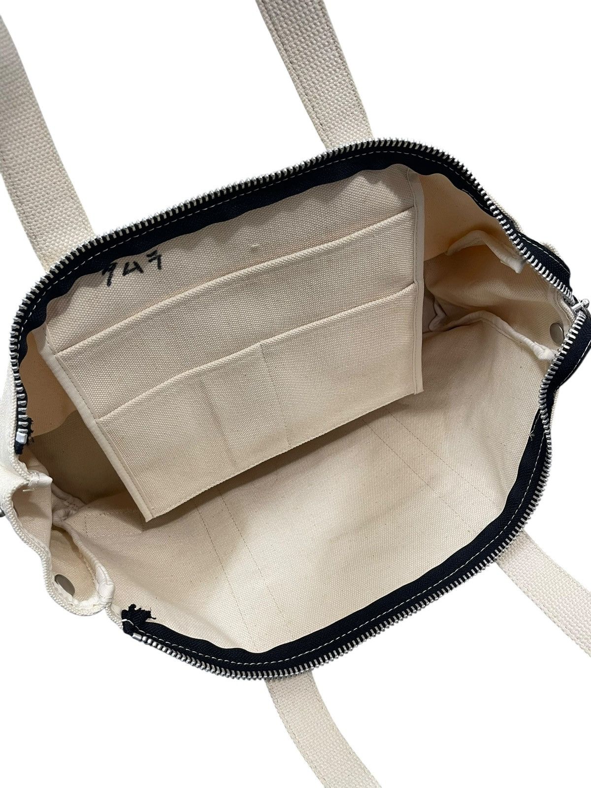 Comme des Garcons × Stussy Canvas Slow Japan Tote Bag prada julius dior cdg amiri 1🟩0 Size ONE SIZE - 21 Thumbnail
